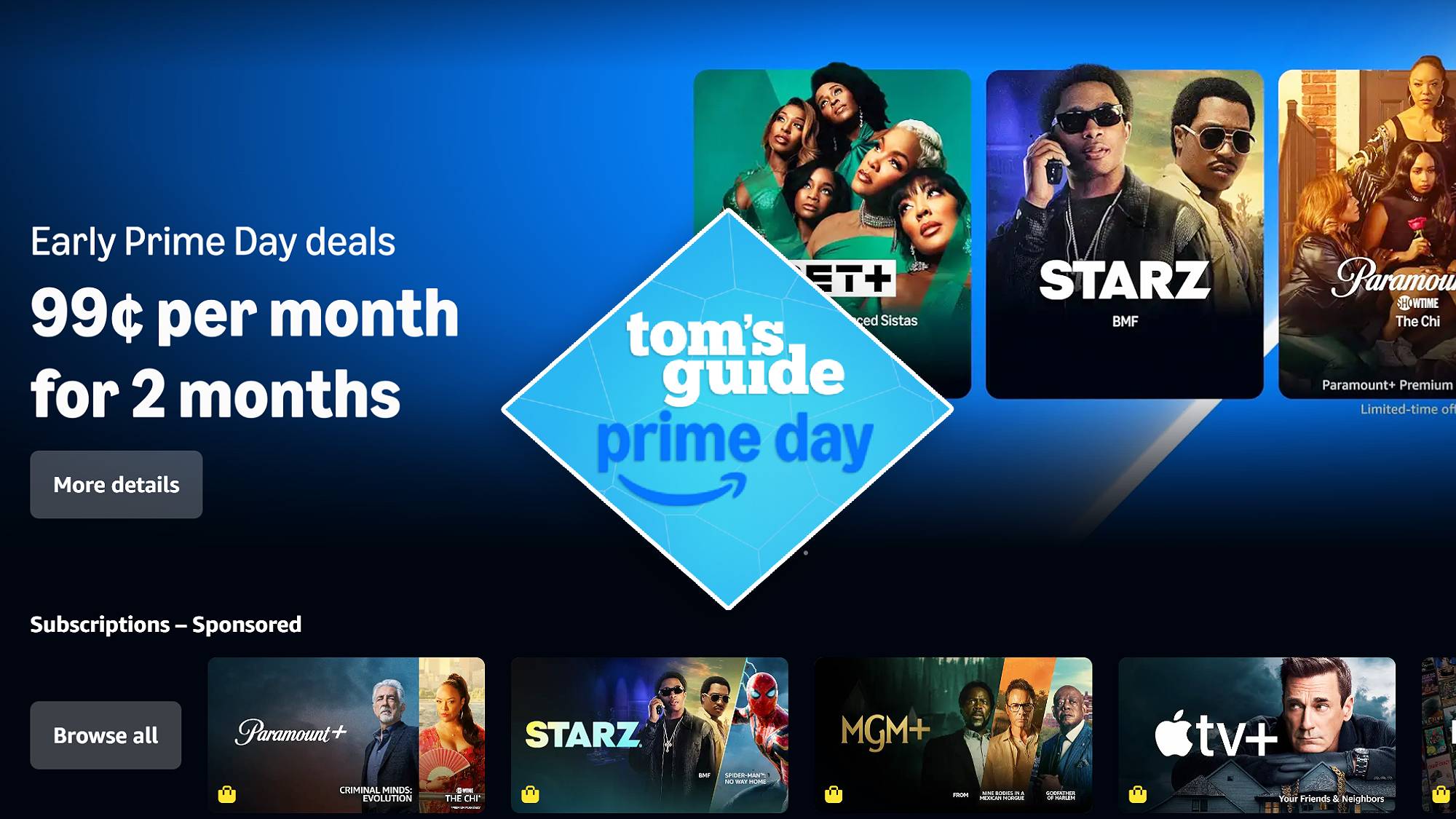 Streaming deals for Prime Day