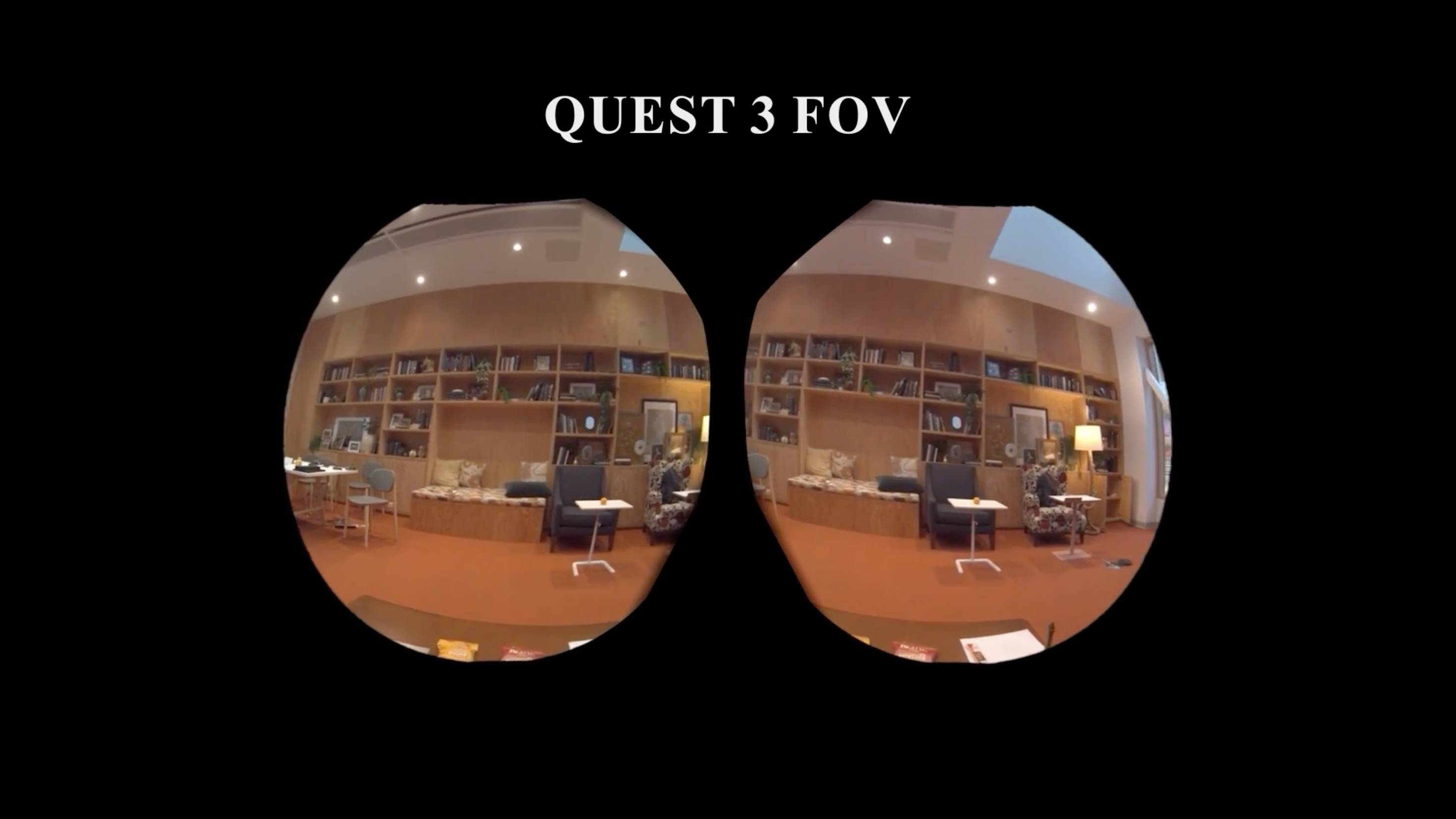 Meta Protoype VR ו- MR Field of View תמונות