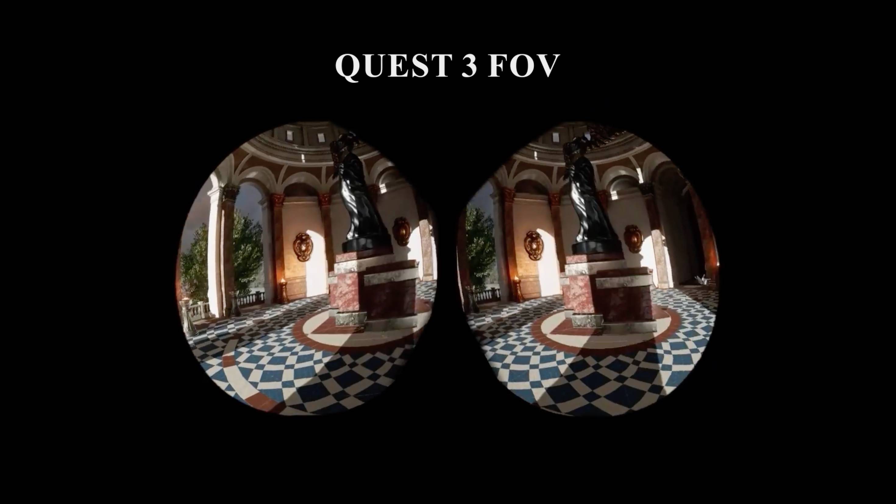 Meta Protoype VR ו- MR Field of View תמונות