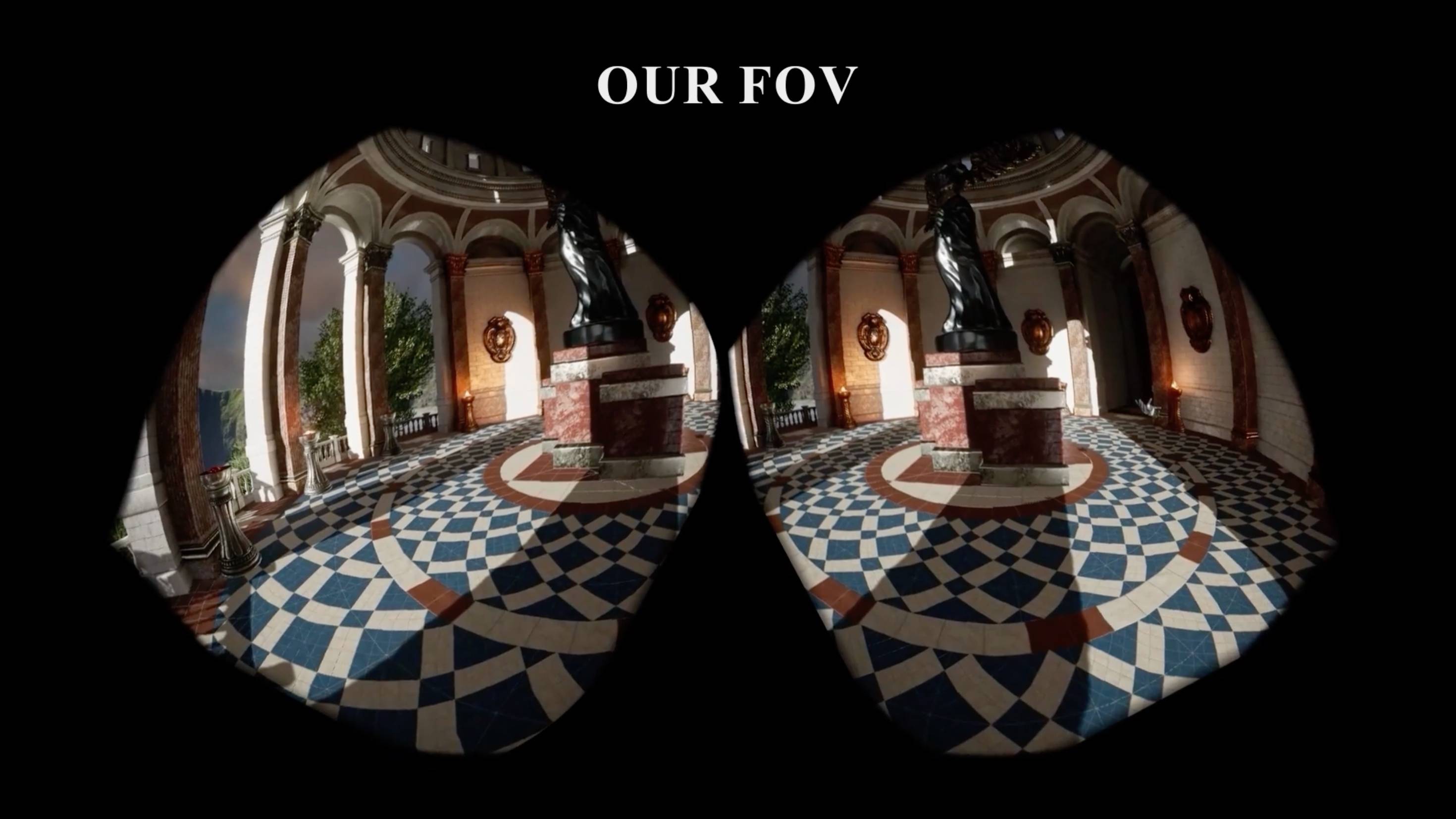 Meta Protoype VR ו- MR Field of View תמונות