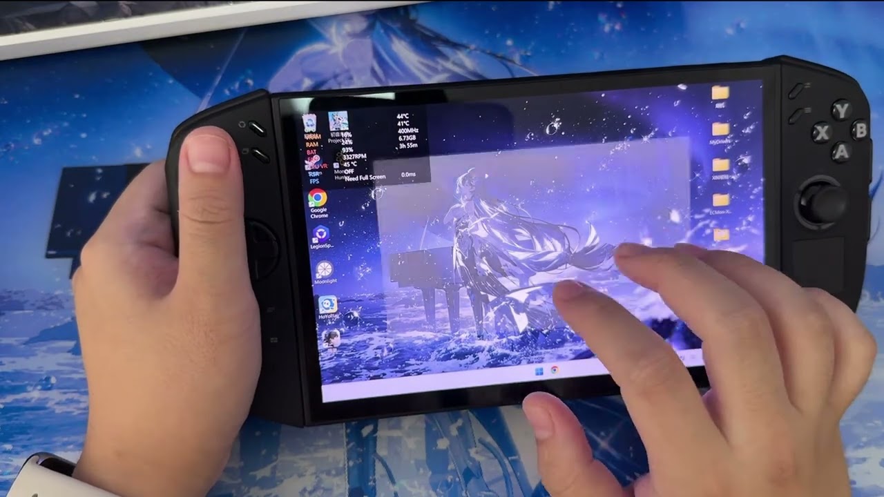 Lenovo Legion Go 2 אב -טיפוס 拯救者 go2 工程机 偷跑测评 三星 oled 原生横屏 VRR 144Hz - YouTube