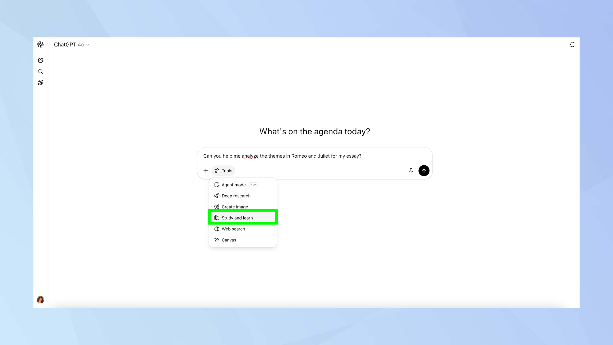 ChatGPT ללמוד ולמד