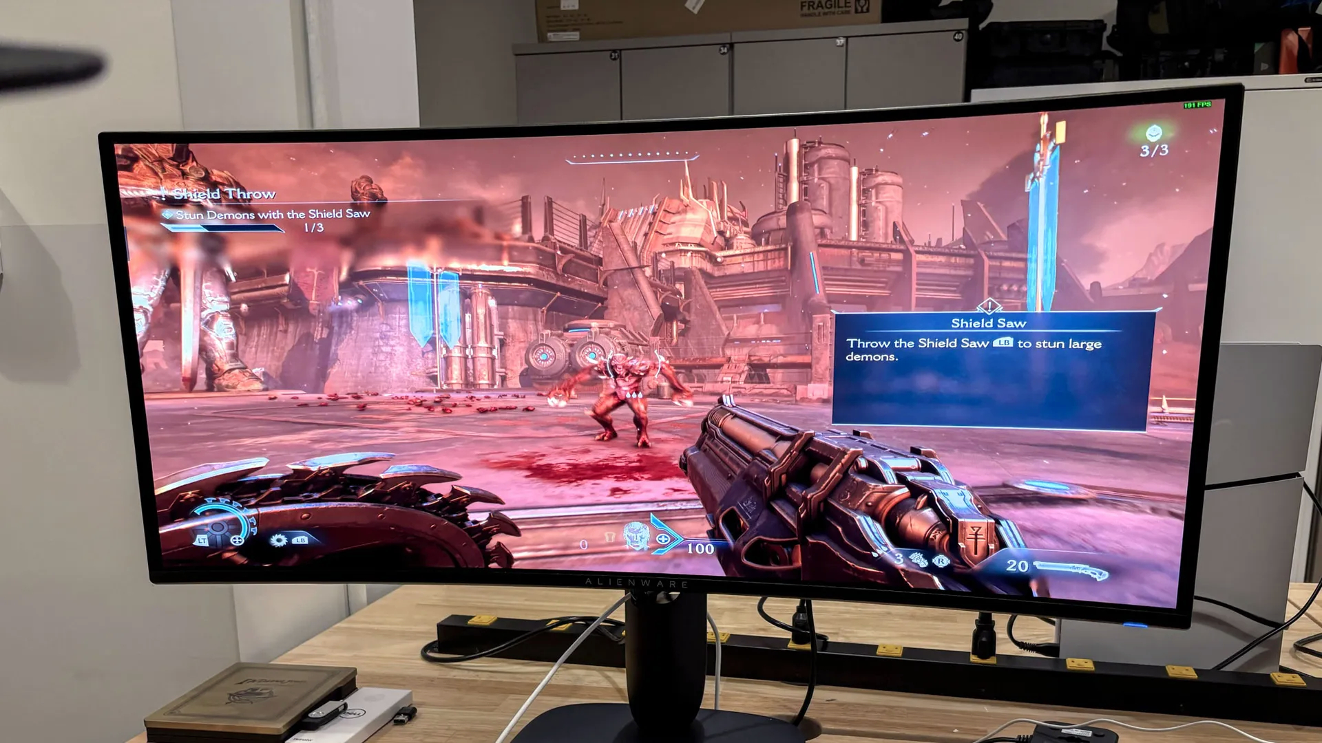 אבדון פועל במחשב עם NVIDIA GEFORCE RTX 5090