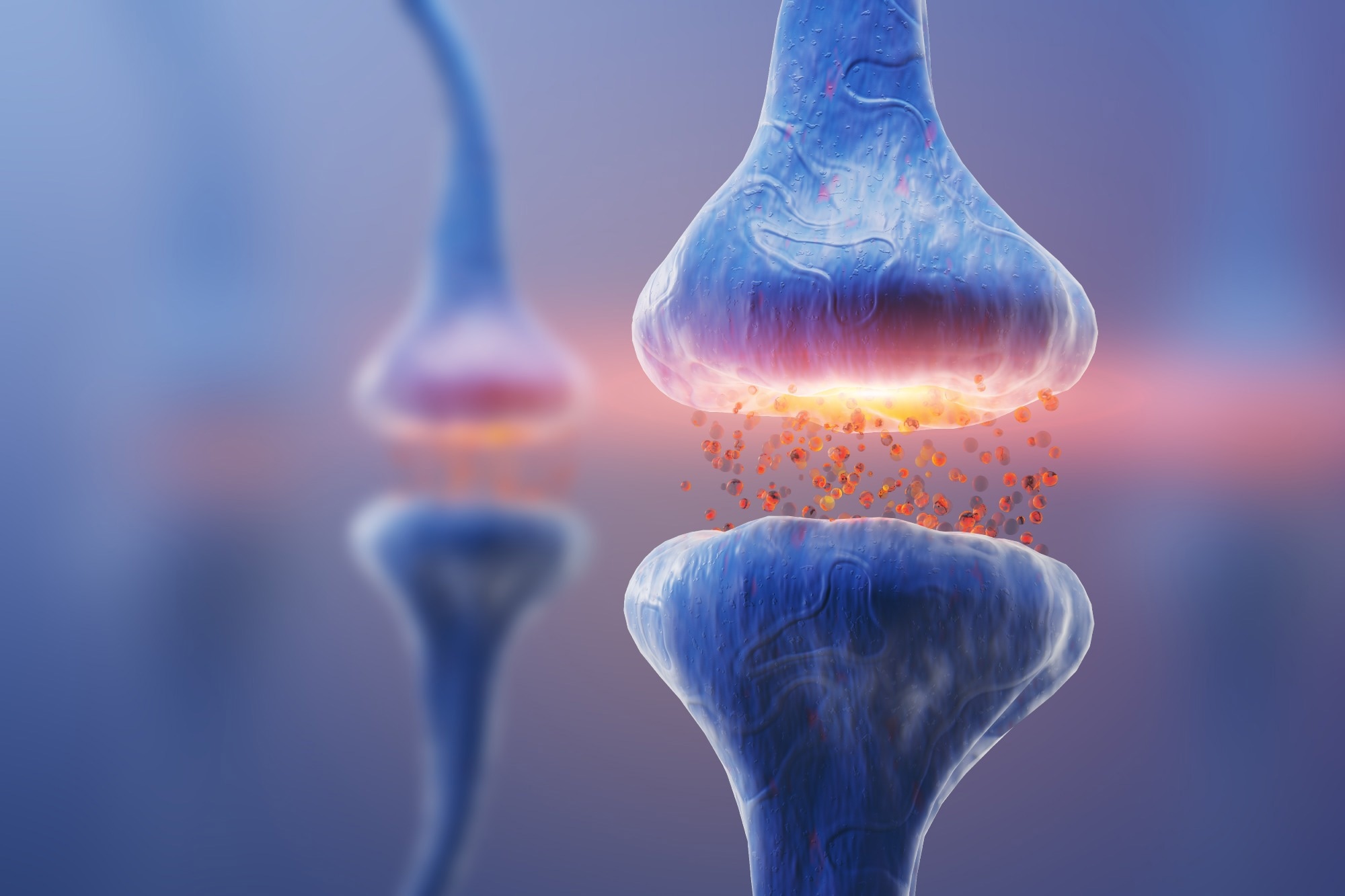 am illustration of neurotransmitters