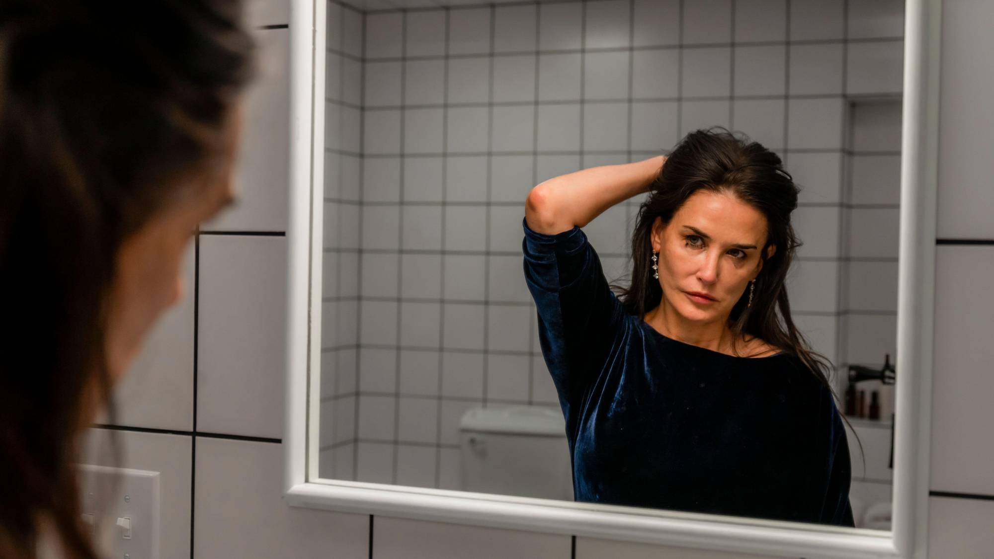 Demi Moore as Elisabeth Sparkle in "The Substance"