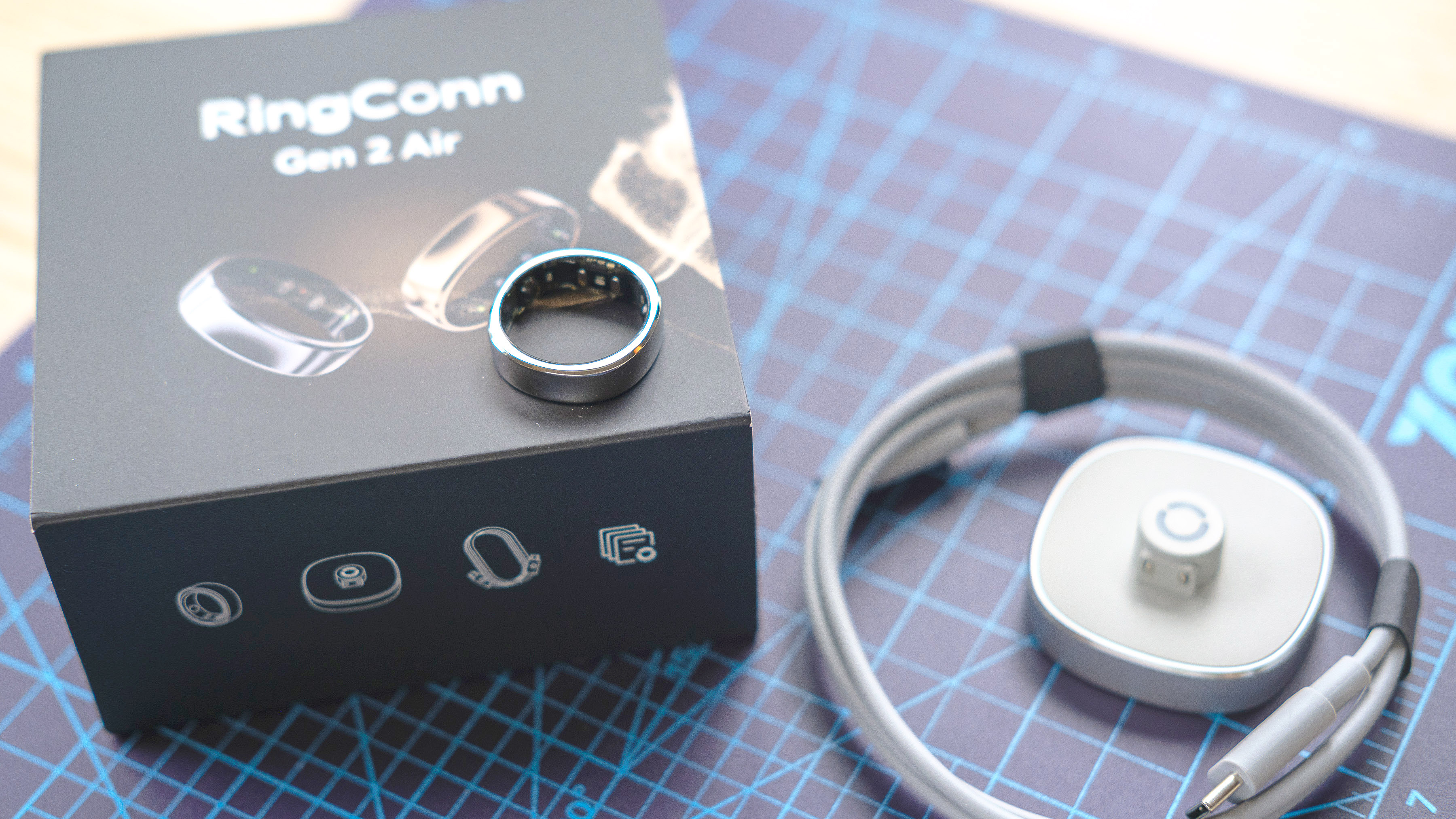 מקרוב את הטבעת החכמה של RingConn Gen 2