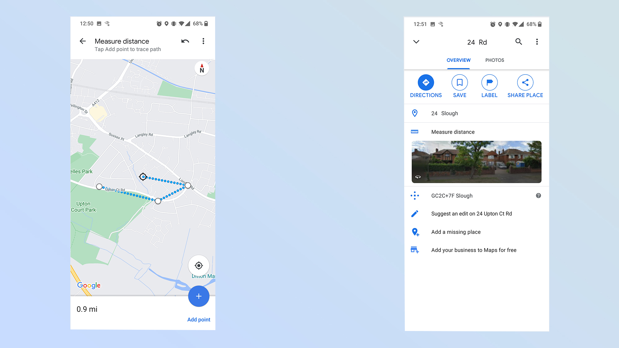 מפות Google תכונות נסתרות