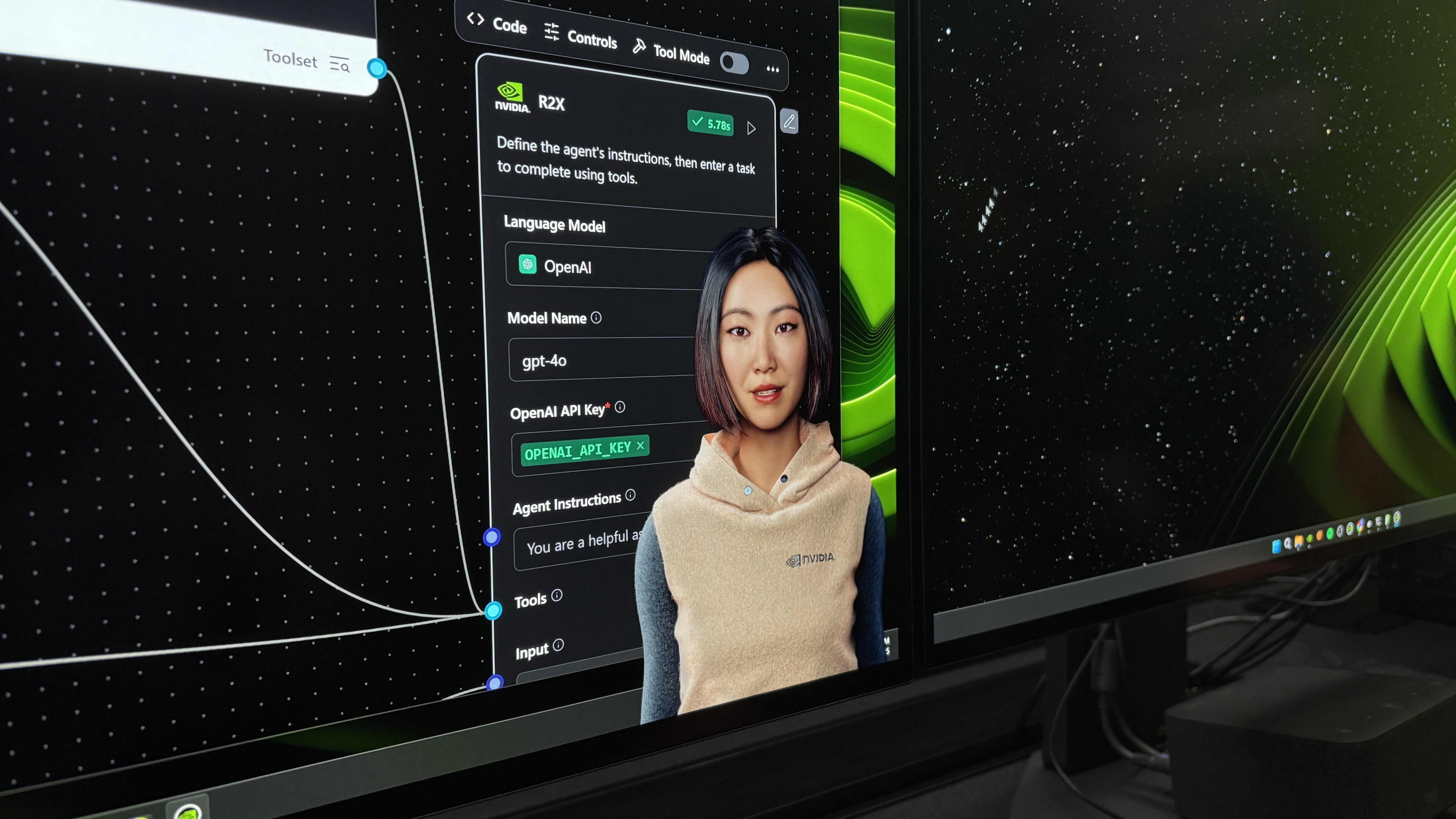 פרויקט NVIDIA R2X AI AVATAR המוצג