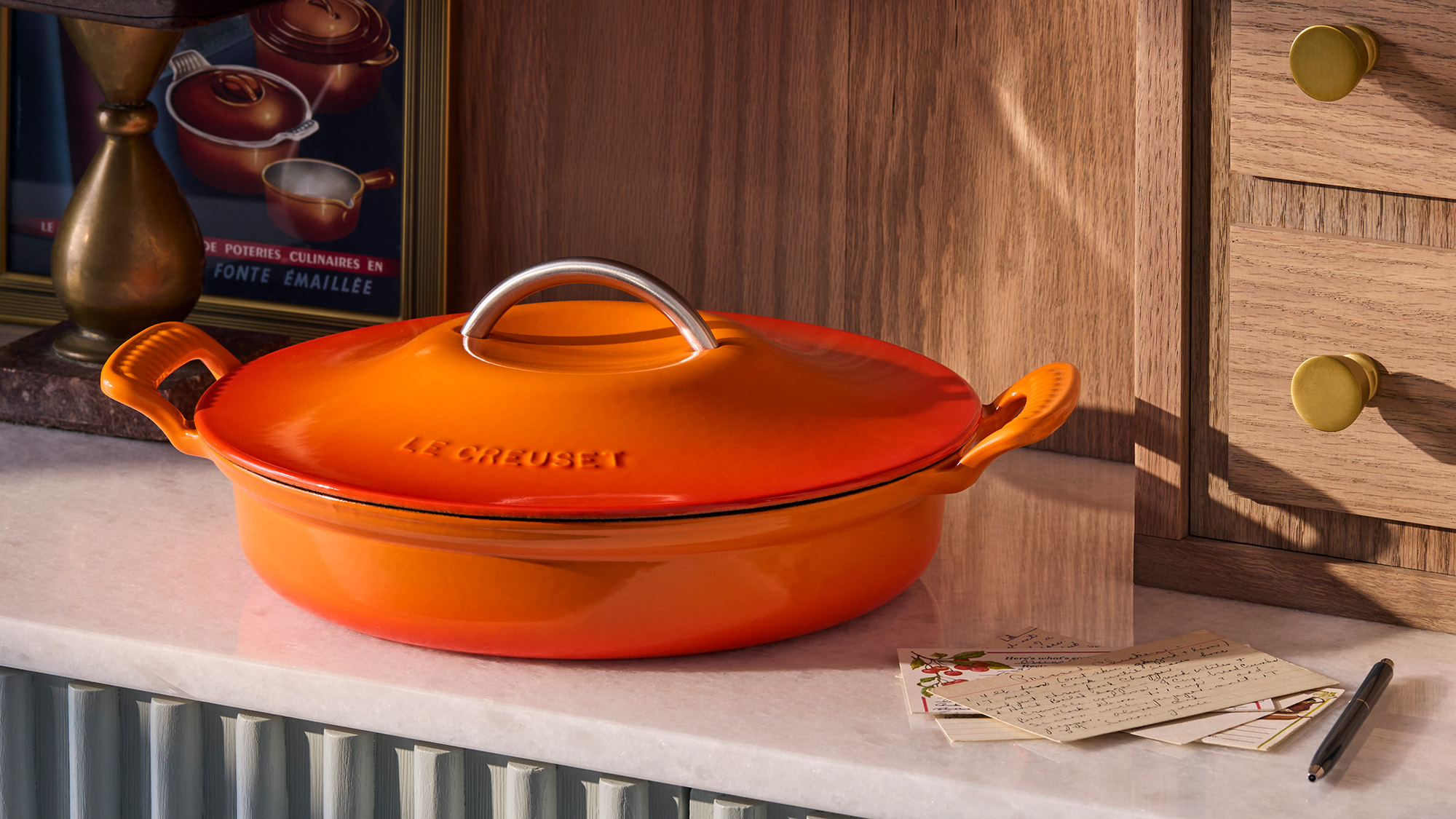 Le Creuset אוסף מורשת מודרנית סגלגל סגלגל