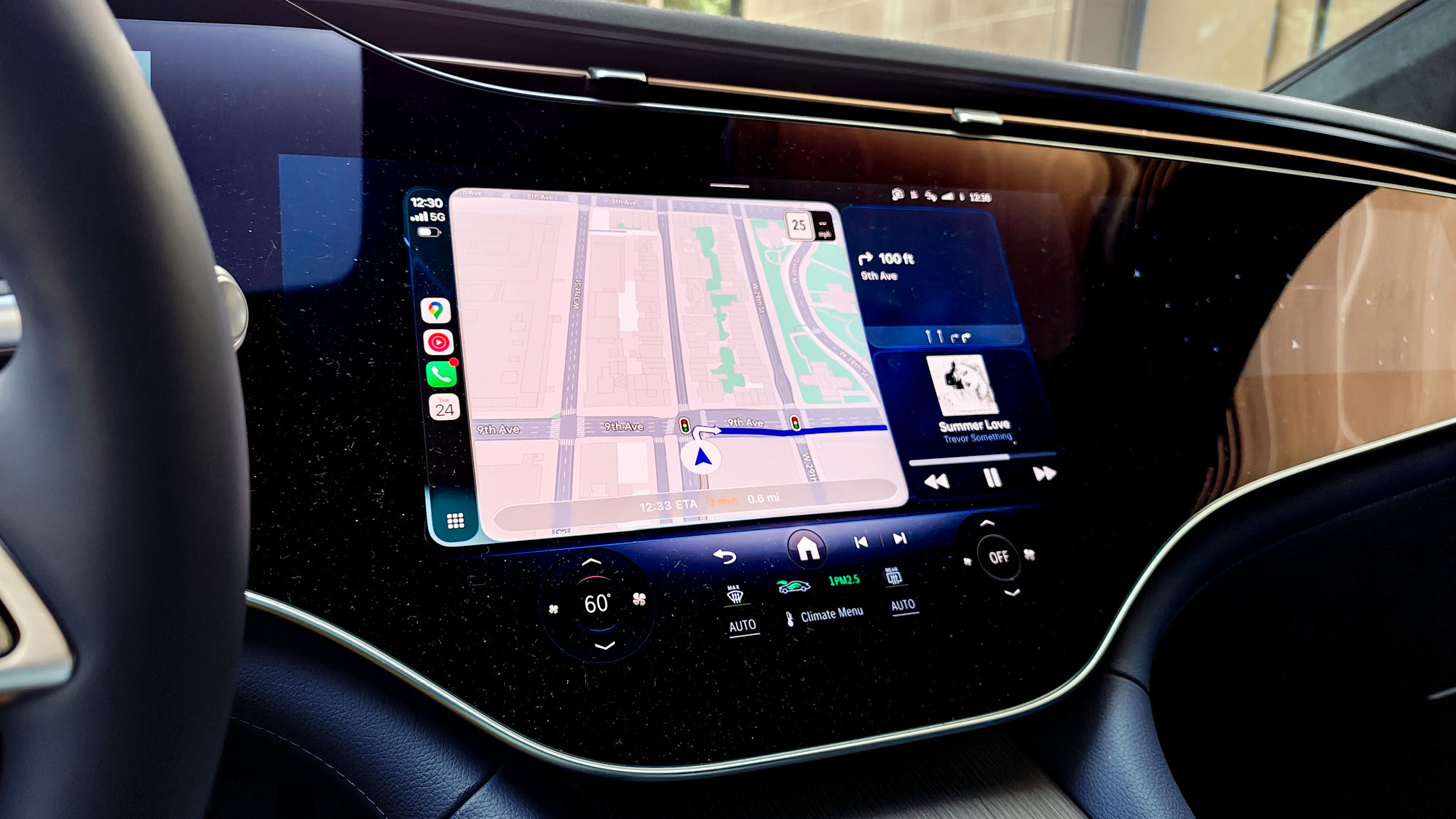 iOS 26 צילומי מסך בטא Carplay.