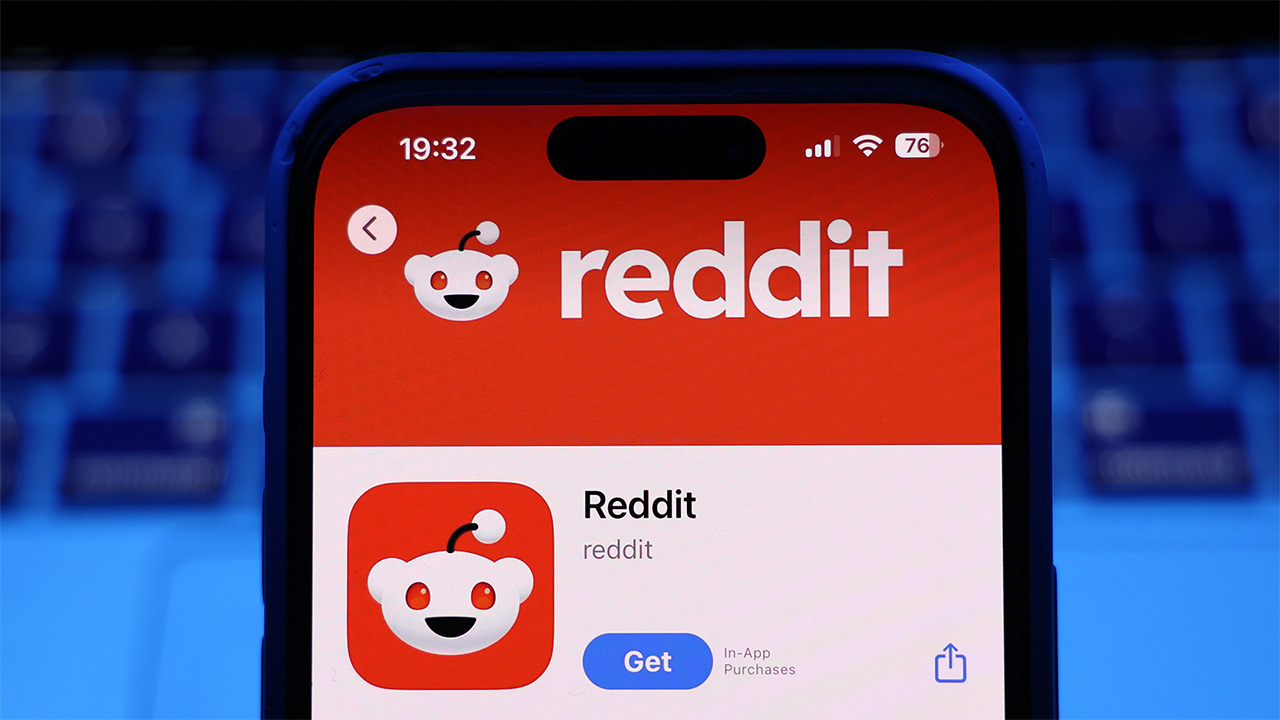 אפליקציית Reddit המוצגת בחנות אפליקציות של Apple