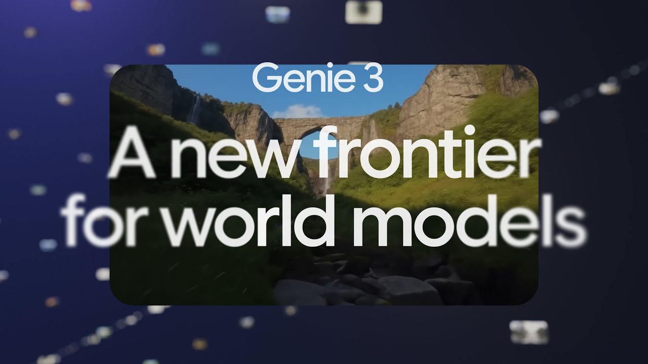 Genie 3: יצירת עולמות דינמיים שתוכלו לנווט בזמן אמת - YouTube