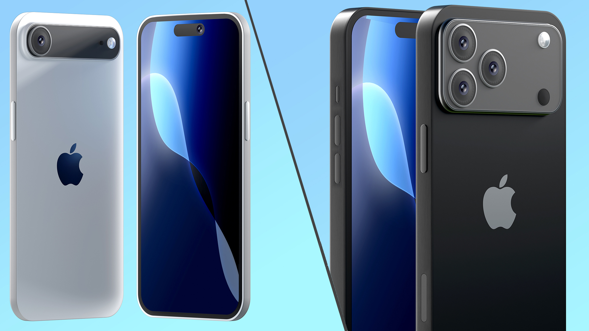 אייפון 17 אוויר מעבד ליד iPhone 17 Pro