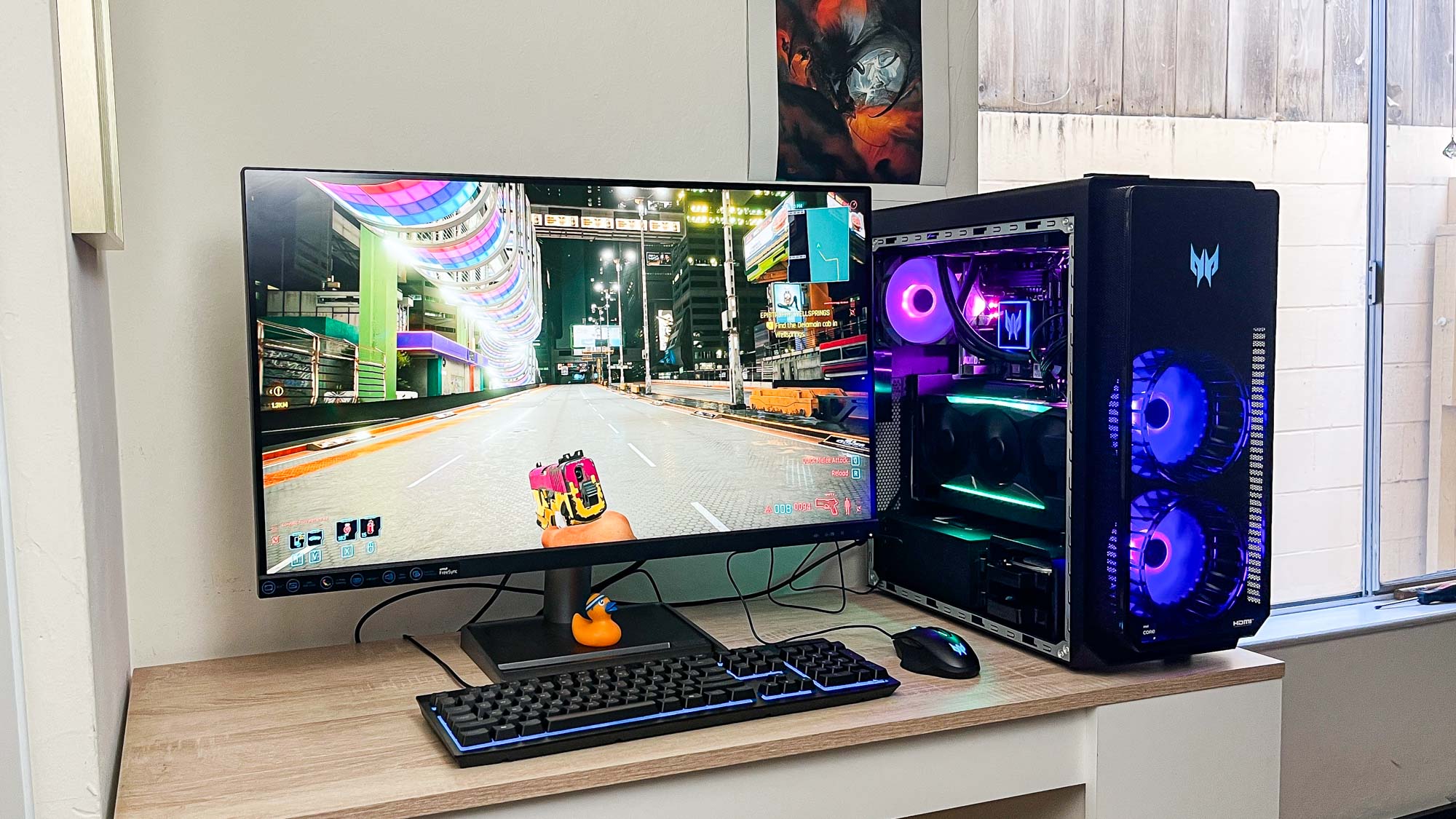 Acer Predator Orion 7000 (2023) יחידת ביקורת על שולחן העבודה