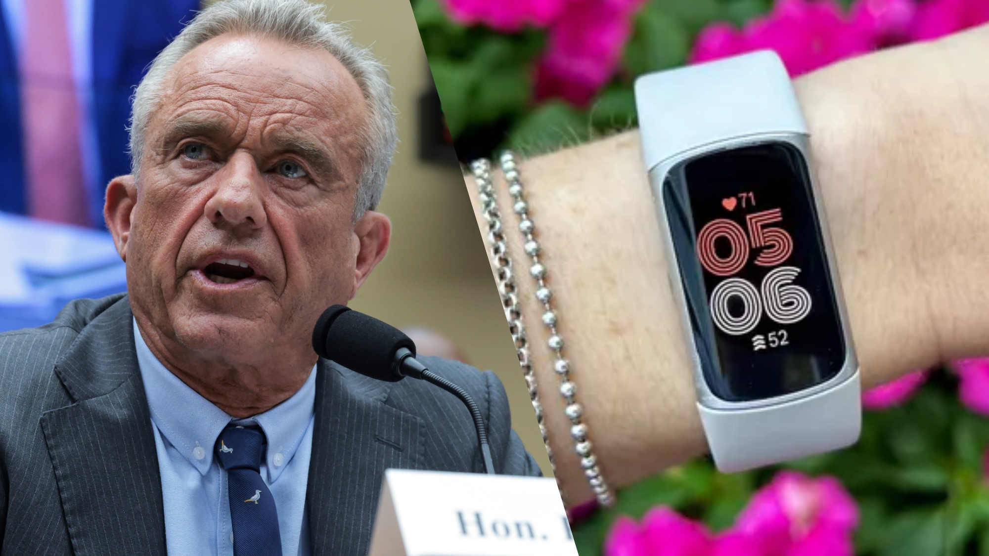 RFK Jr. ו- Fitbit Charge 6