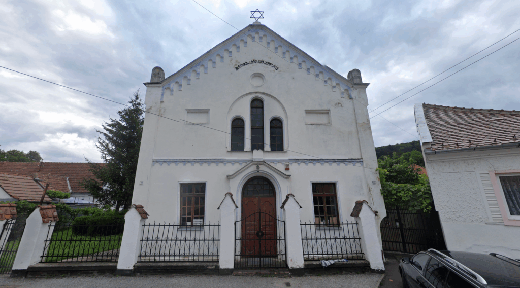 The synagogue in Sighisoara, Romania, serves a town that no longer has any Jews.
