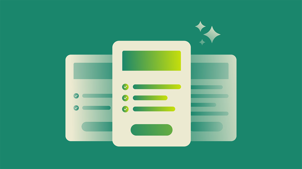 Three ExpressVPN plan graphics on dark green background