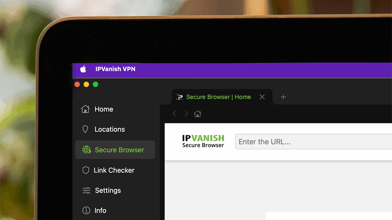 תמונה של דפדפן מאובטח של ipvanish '