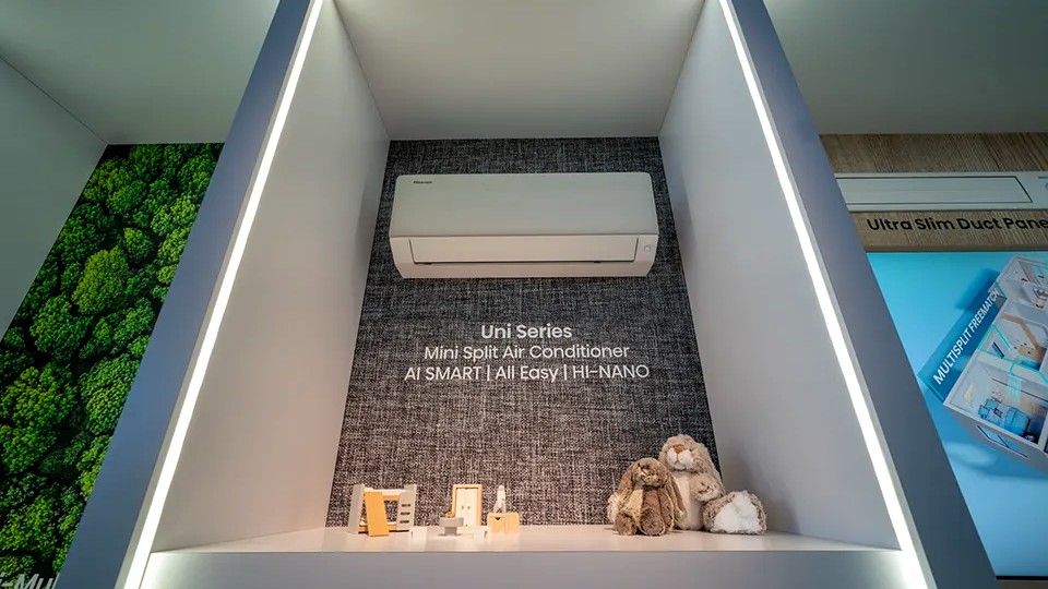המזגן של Hisense AI מוצג ב- CES 2025