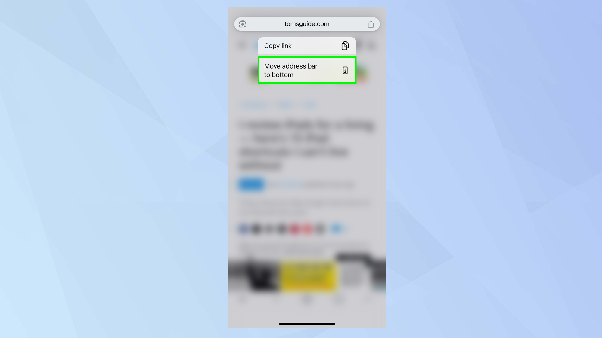 כיצד להזיז את סרגל הכתובות של Chrome & amp;