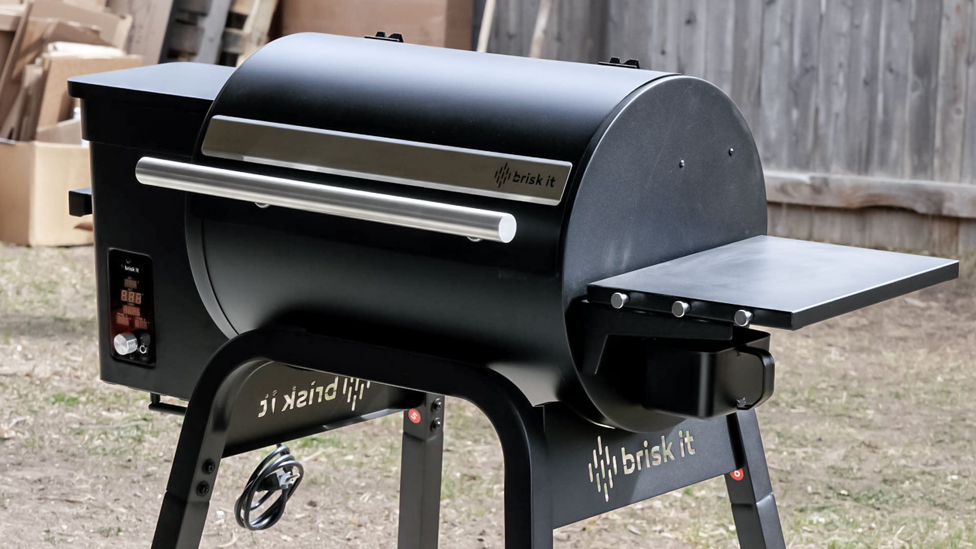 Brisk It Zelos AI המופעל על Grill 