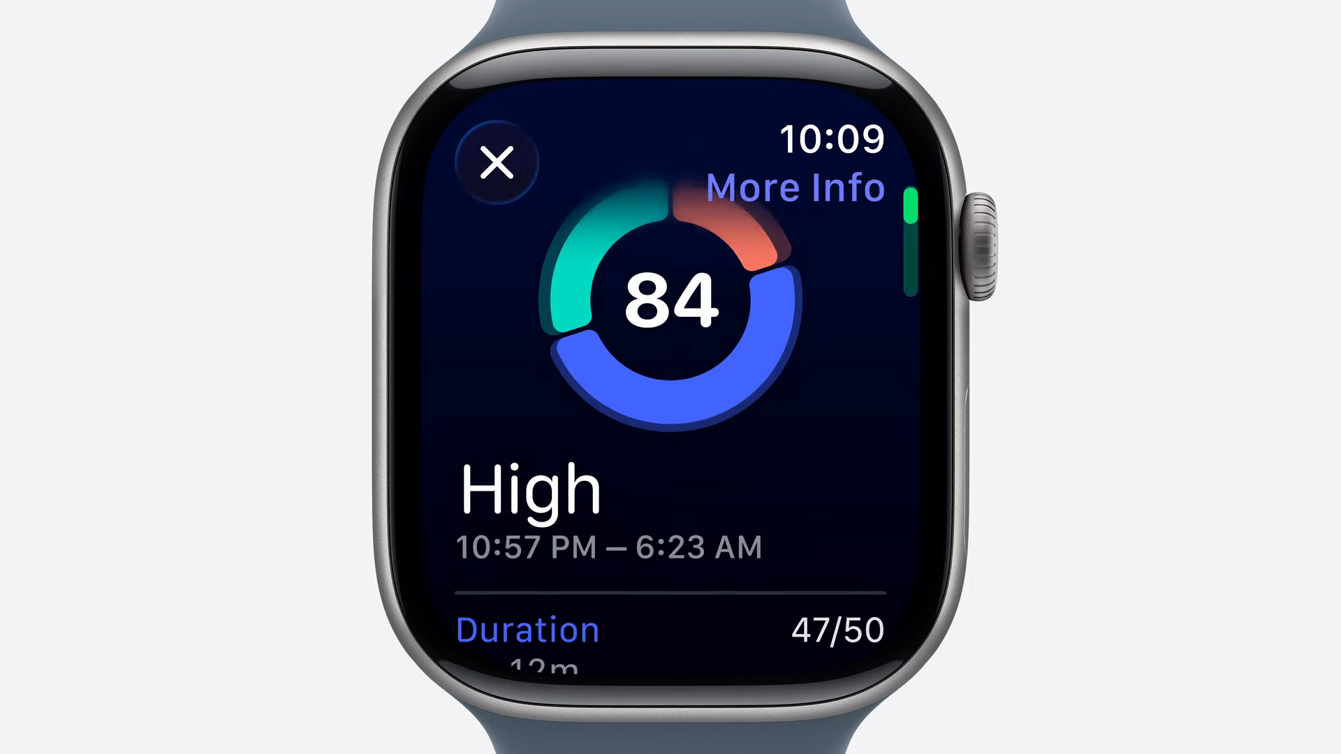 Apple Watch 11 ציון שינה
