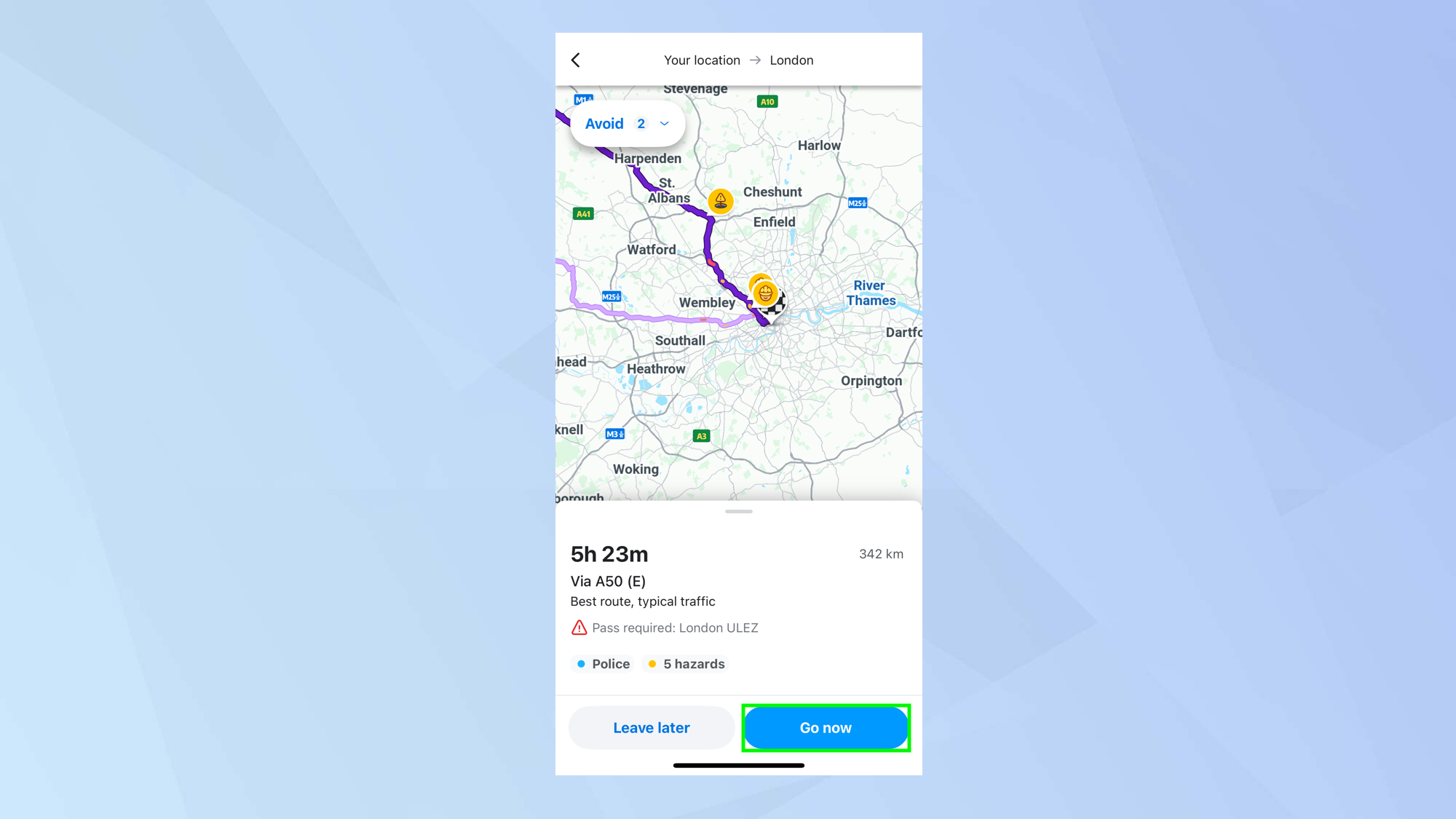 כיצד להשתמש בתכונת מפות לא מקוונת של Waze 