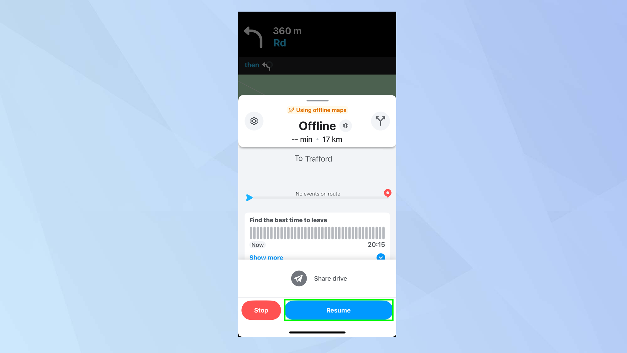כיצד להשתמש בתכונת מפות לא מקוונת של Waze 