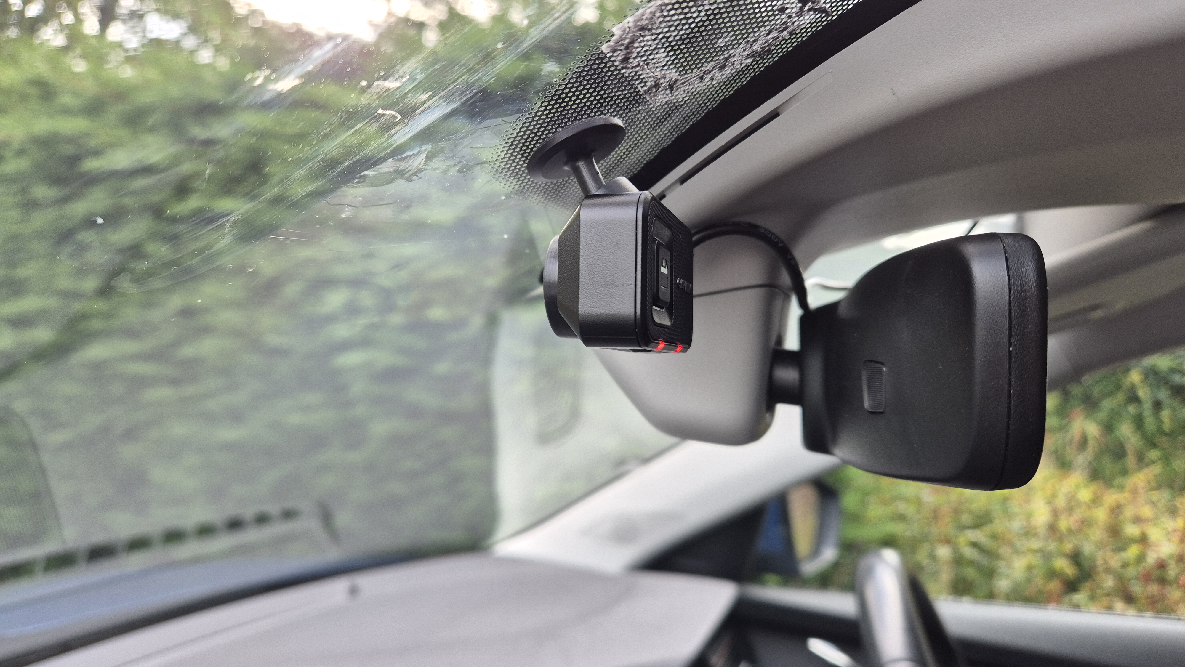 ה- Garmin Dash Cam Mini 3 בשימוש