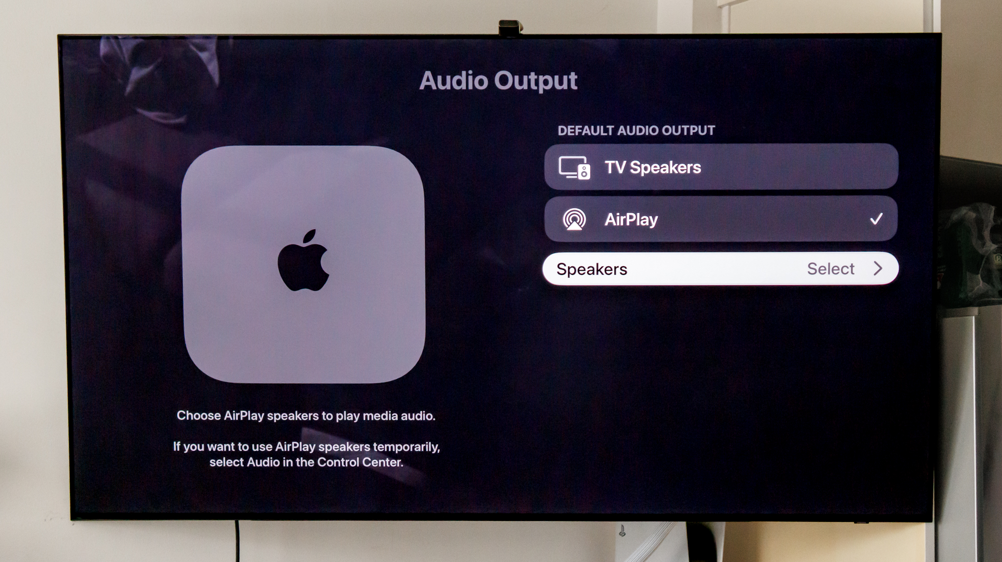 TVOS 26 עדכון זיווג מכשירי AirPlay