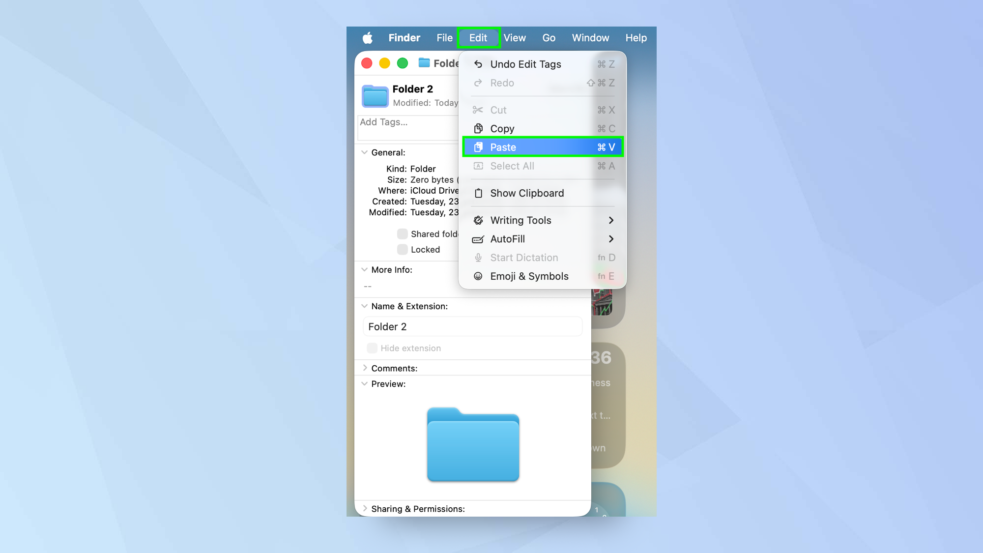 כיצד לבחור את המראה שלך לתיקיות ב- MacOS Tahoe 26