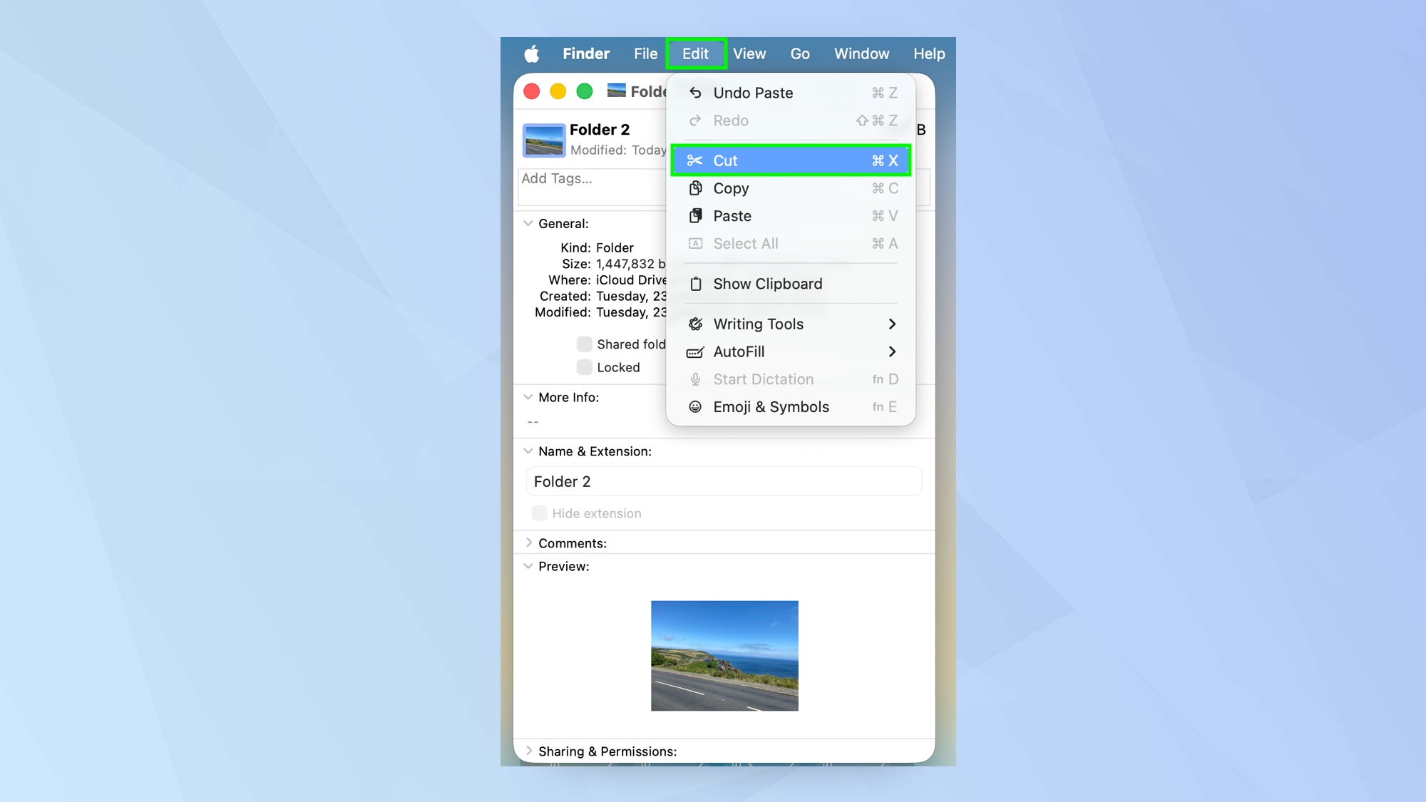 כיצד לבחור את המראה שלך לתיקיות ב- MacOS Tahoe 26