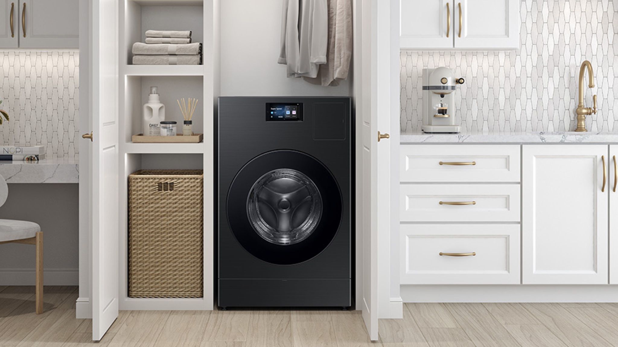 The new Samsung Bespoke AI Vented Laundry Combo