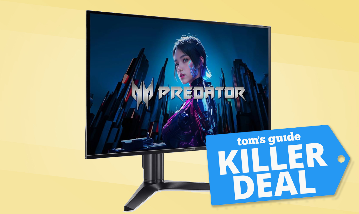 טורף Acer x27u צג משחק עם תג רוצח