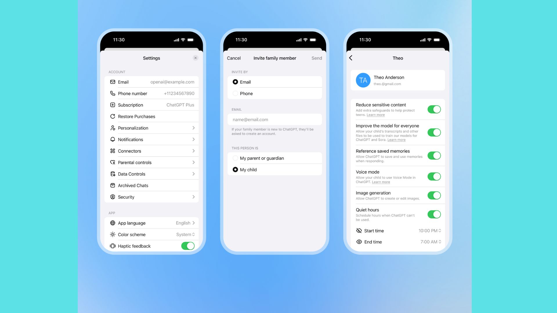 בקרות הורים