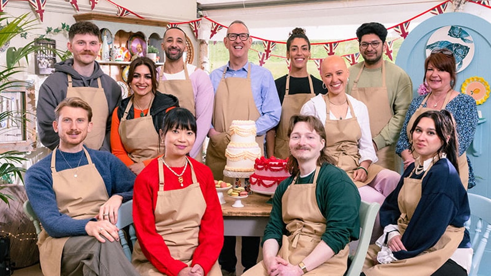 'The Great British Bake Off''s class of 2025 posing as a group for the camera