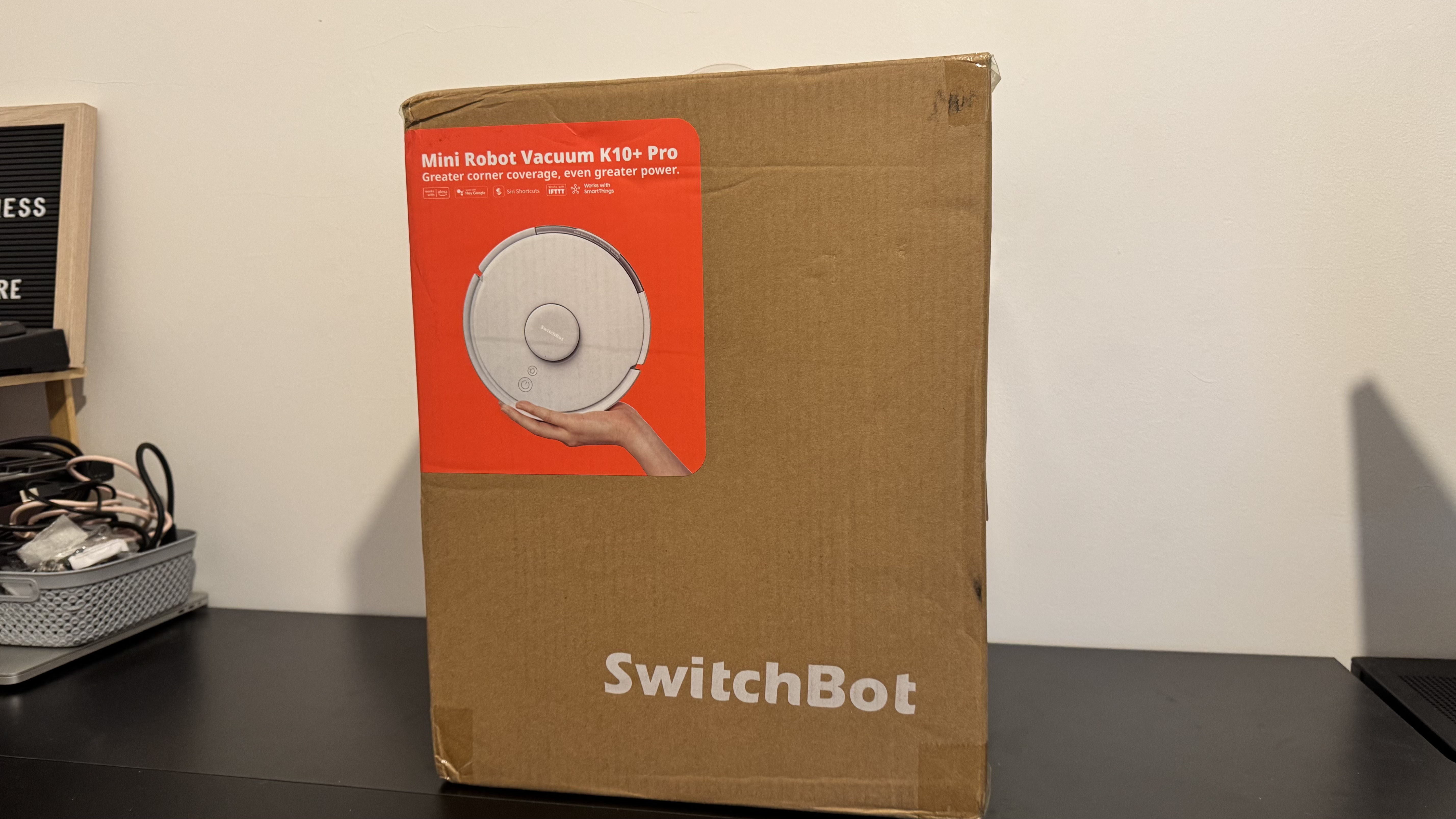 Switchbot k10+ vacuum robot
