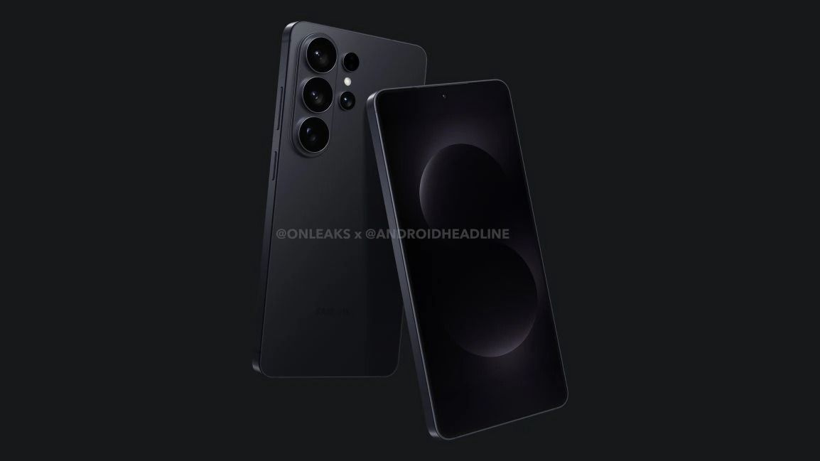 Leaked CAD render of the Samsung Galaxy S26 Ultra