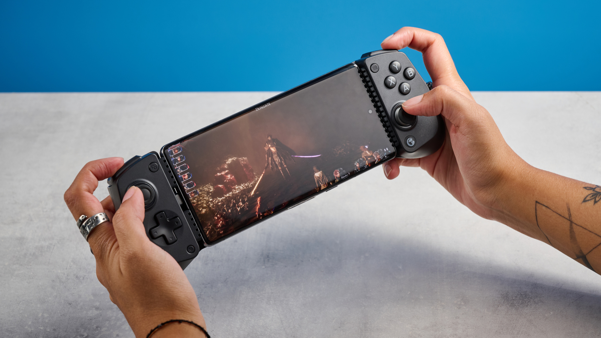 בקר שחור של Gamesir X5 Lite Lite Mobile Gaming