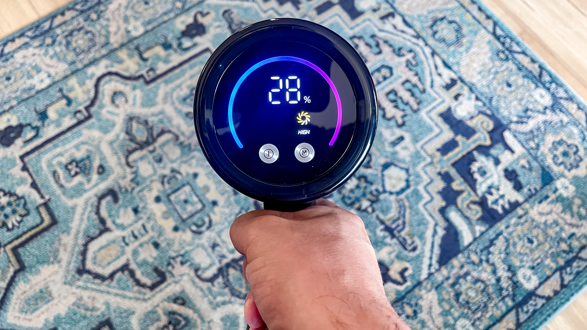 תצוגת LED Vacuum Vacuum של יוריקה Reactisense