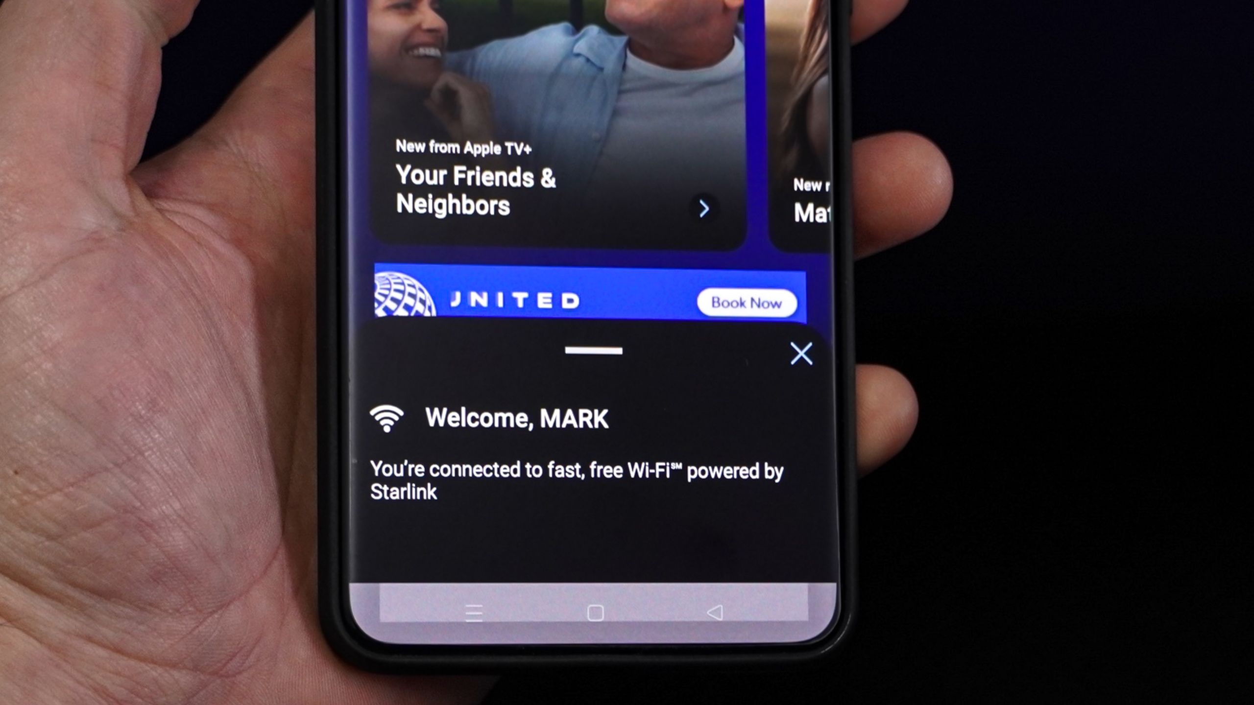 זה עתה ניסיתי את ה-Wi-Fi החדש בטיסה של United Airlines המופעל על ידי Starlink והטיסות לעולם לא יהיו אותו הדבר