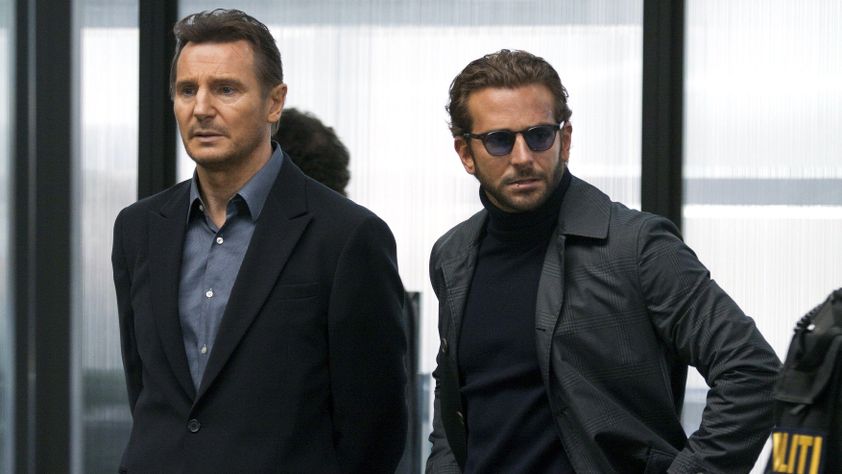 Liam Neeson and Bradley Cooper in "The A-Team"