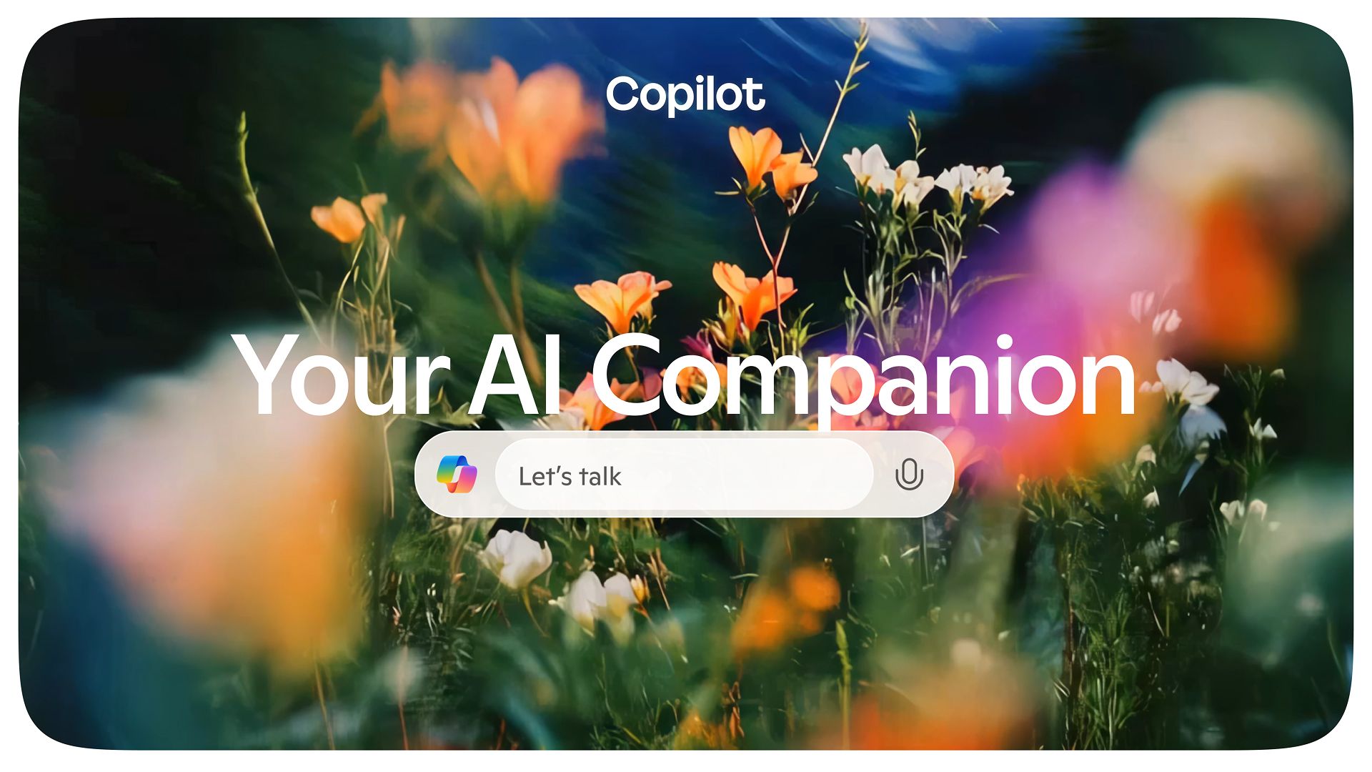 A Copilot chatbot task bar