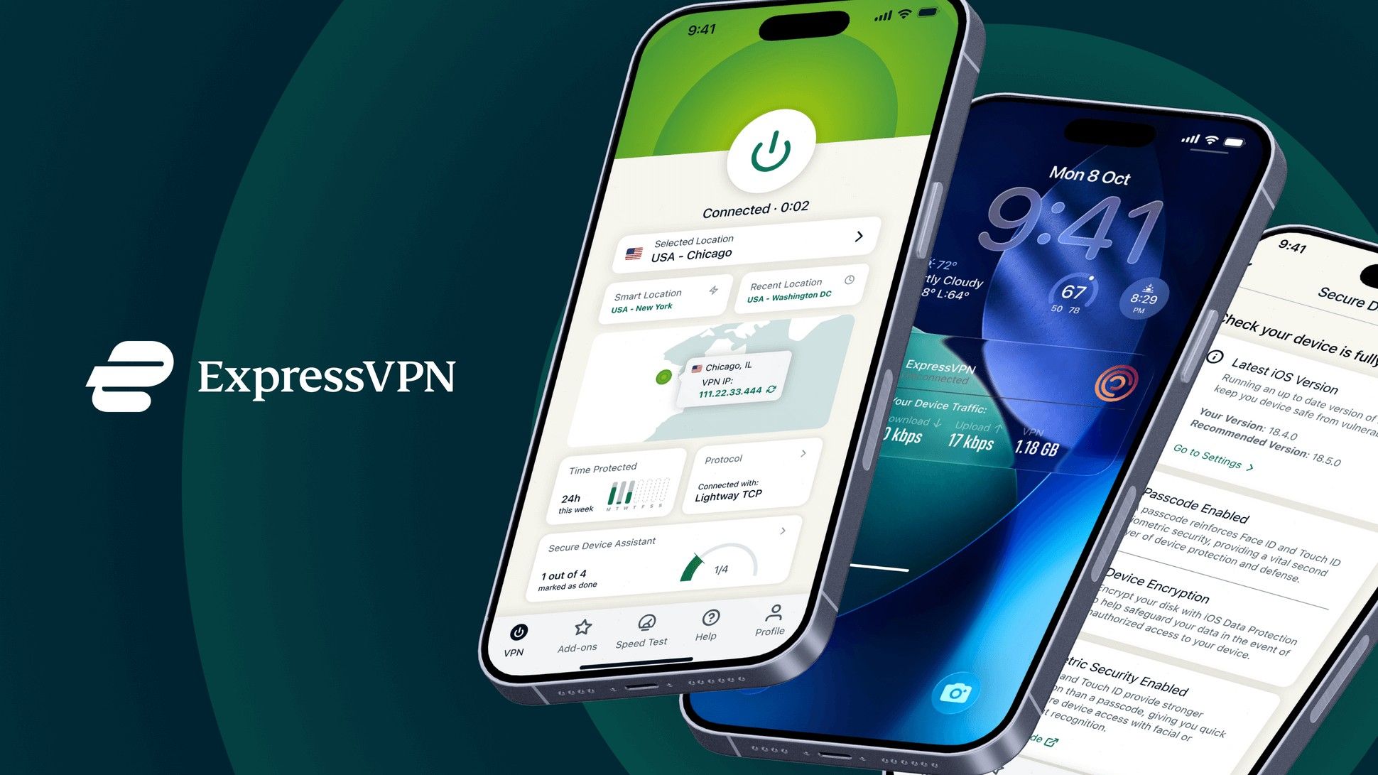 עדכוני ExpressVPN אלה מקלים מתמיד על מעקב אחר חיבור ה-VPN שלך לאייפון