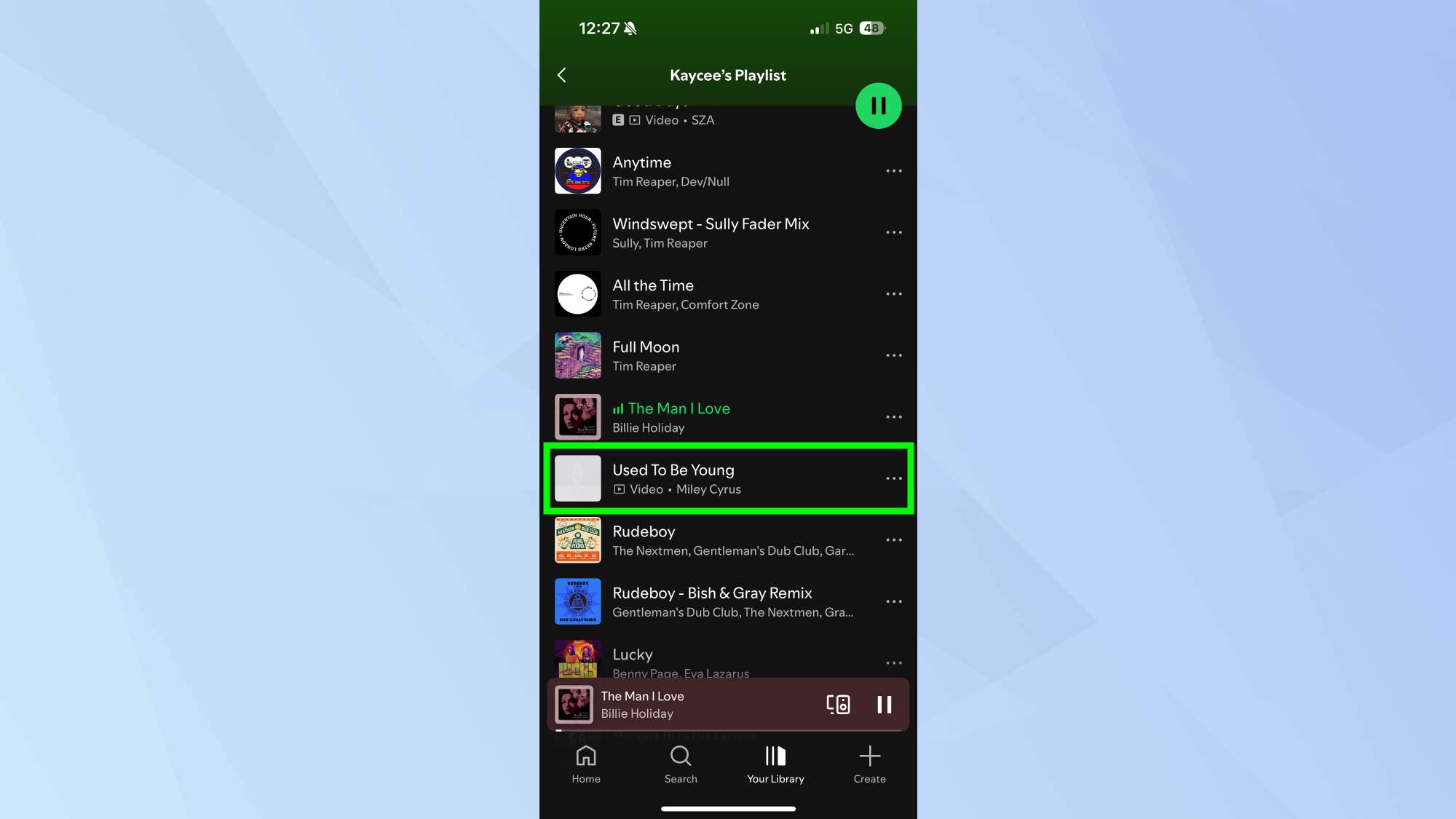 רשימת ההשמעה של Spotify