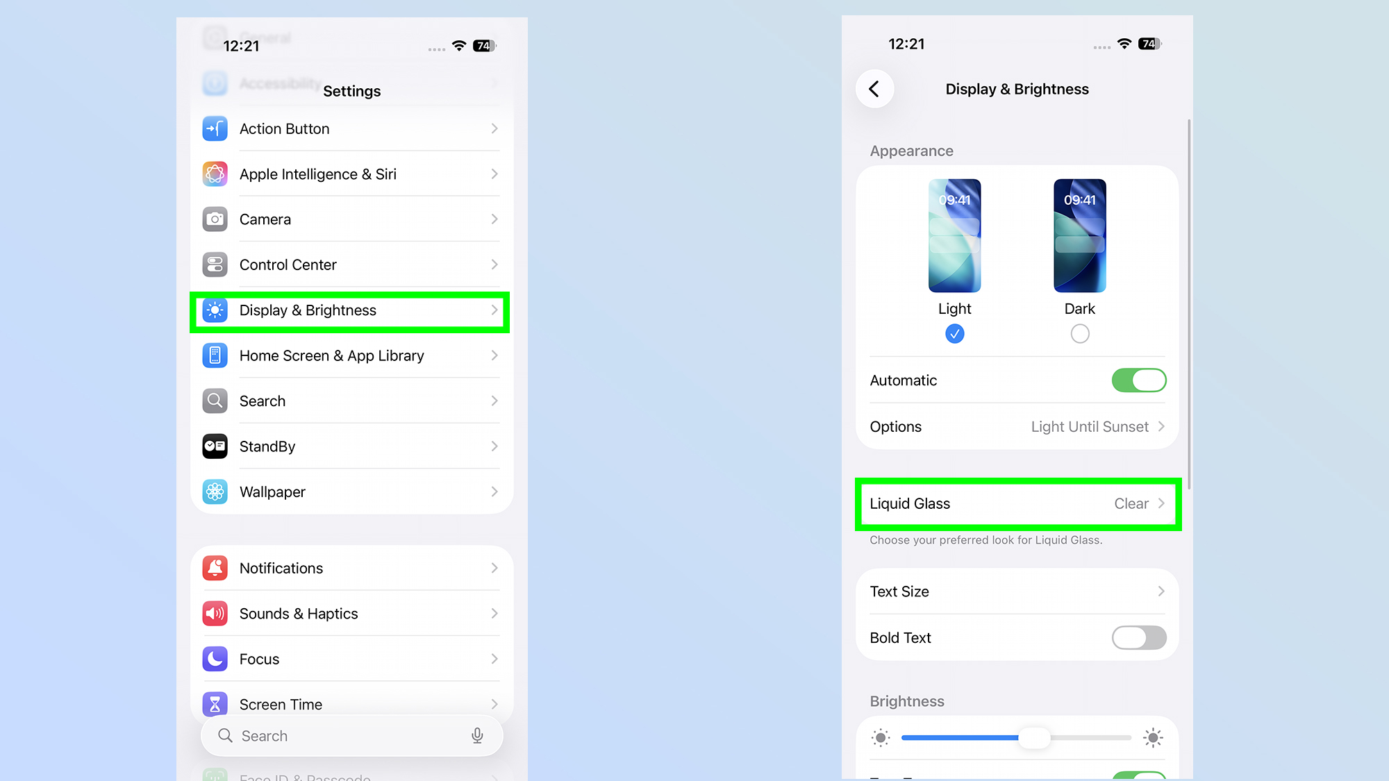 iOS 26 כיצד לכבות תכונות מתסכלות