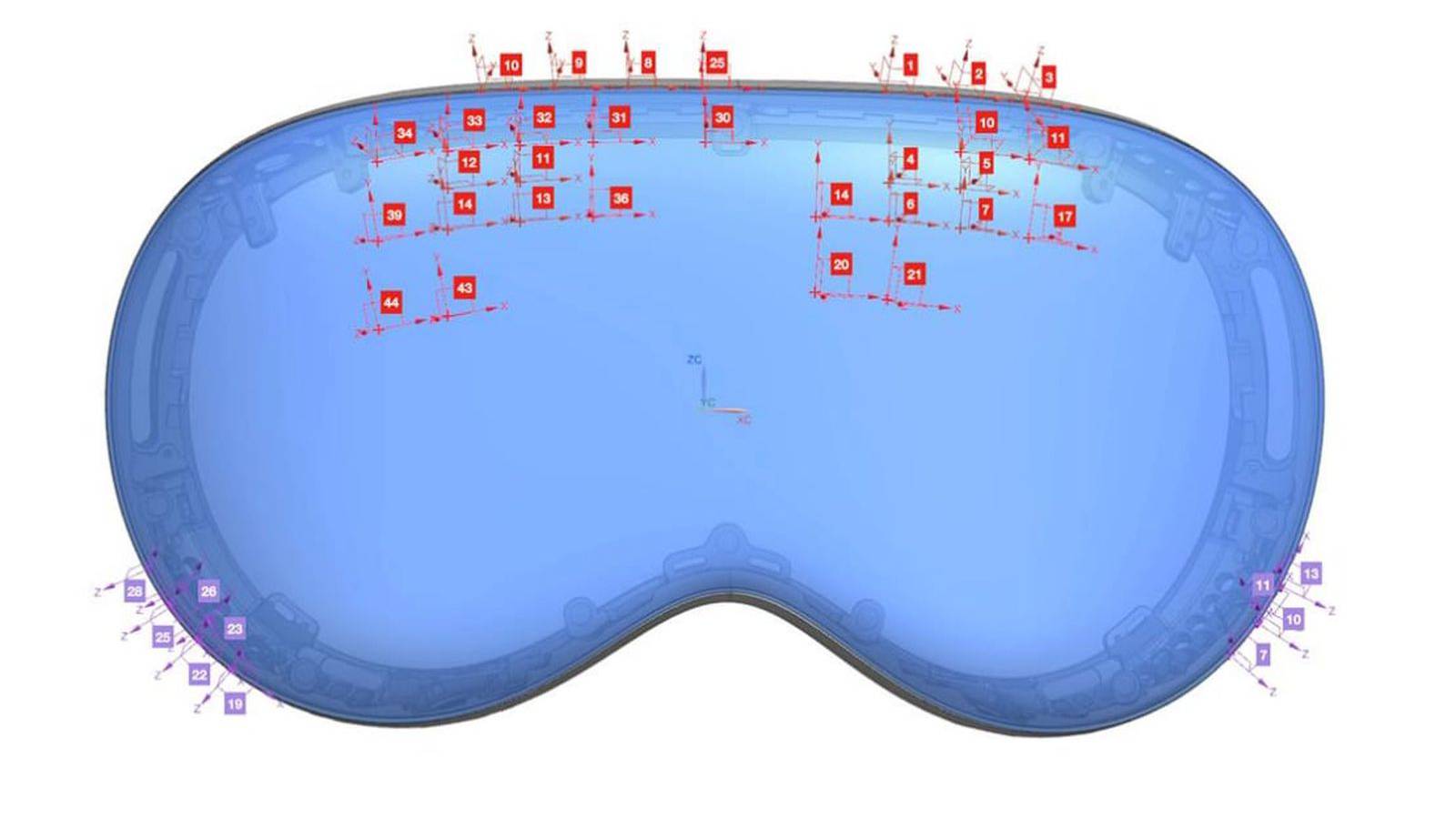 תמונת קונספט של Apple Vision Pro