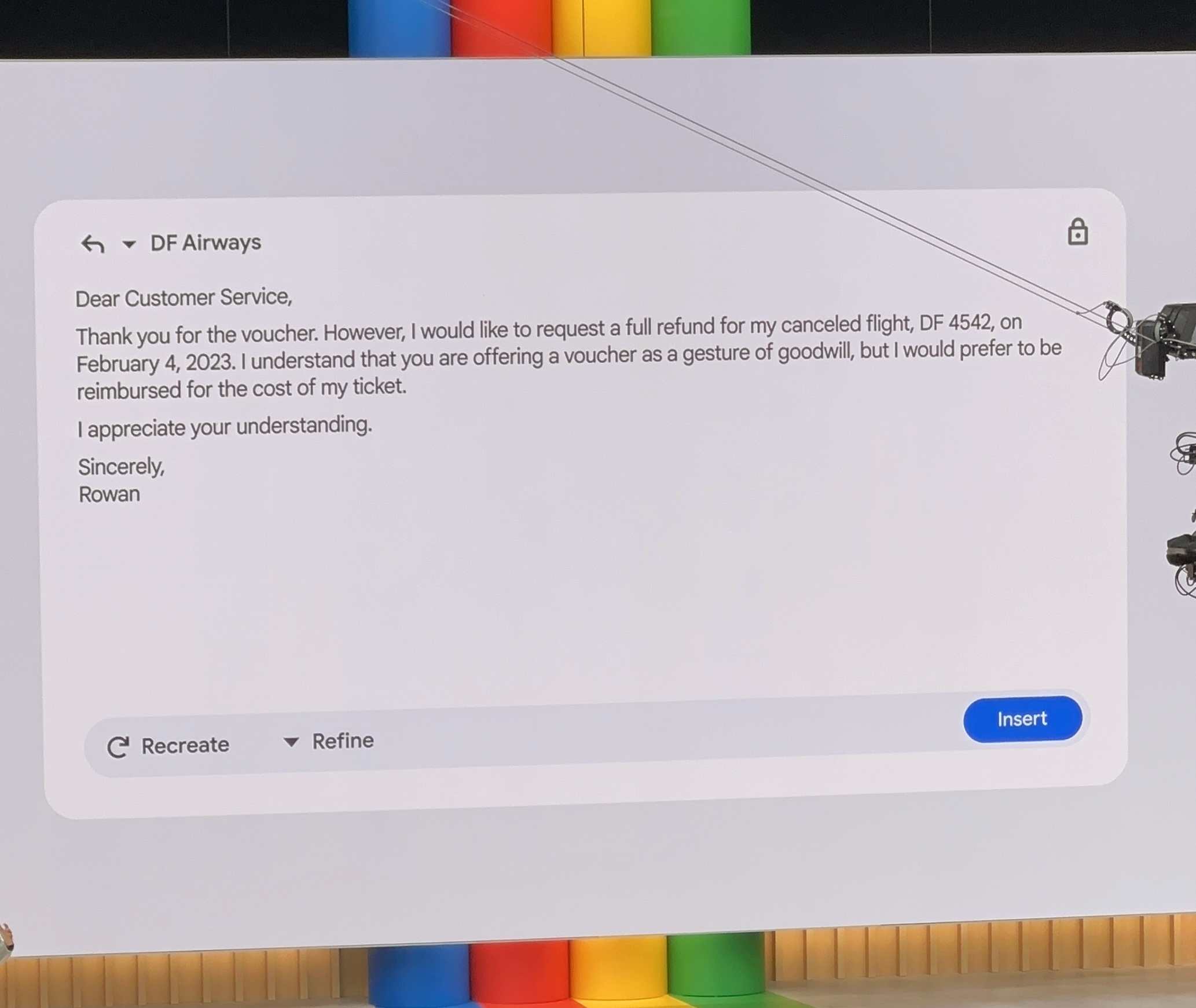 Gmail עזור לי לכתוב