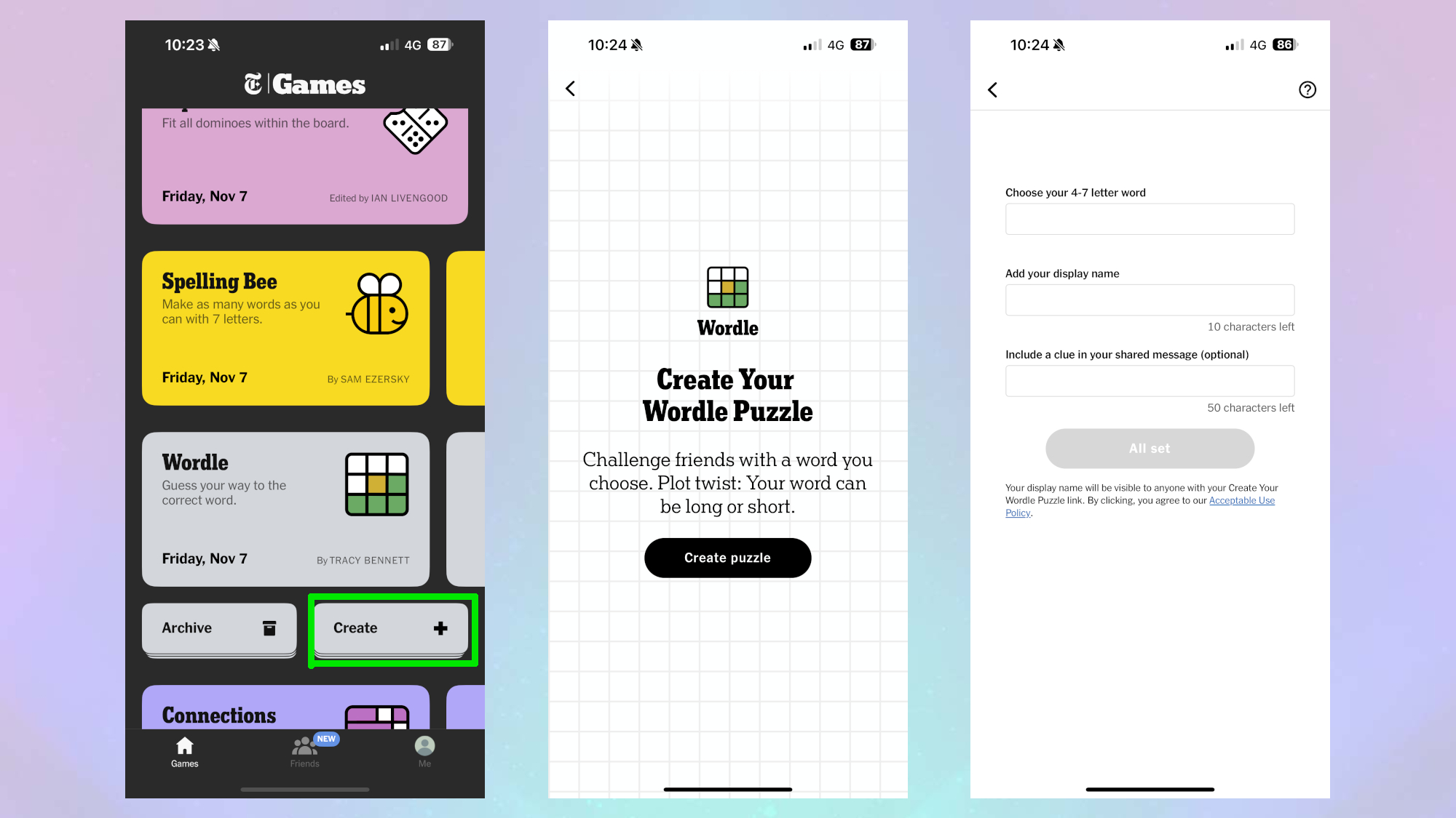 איך ליצור מילה משלך 