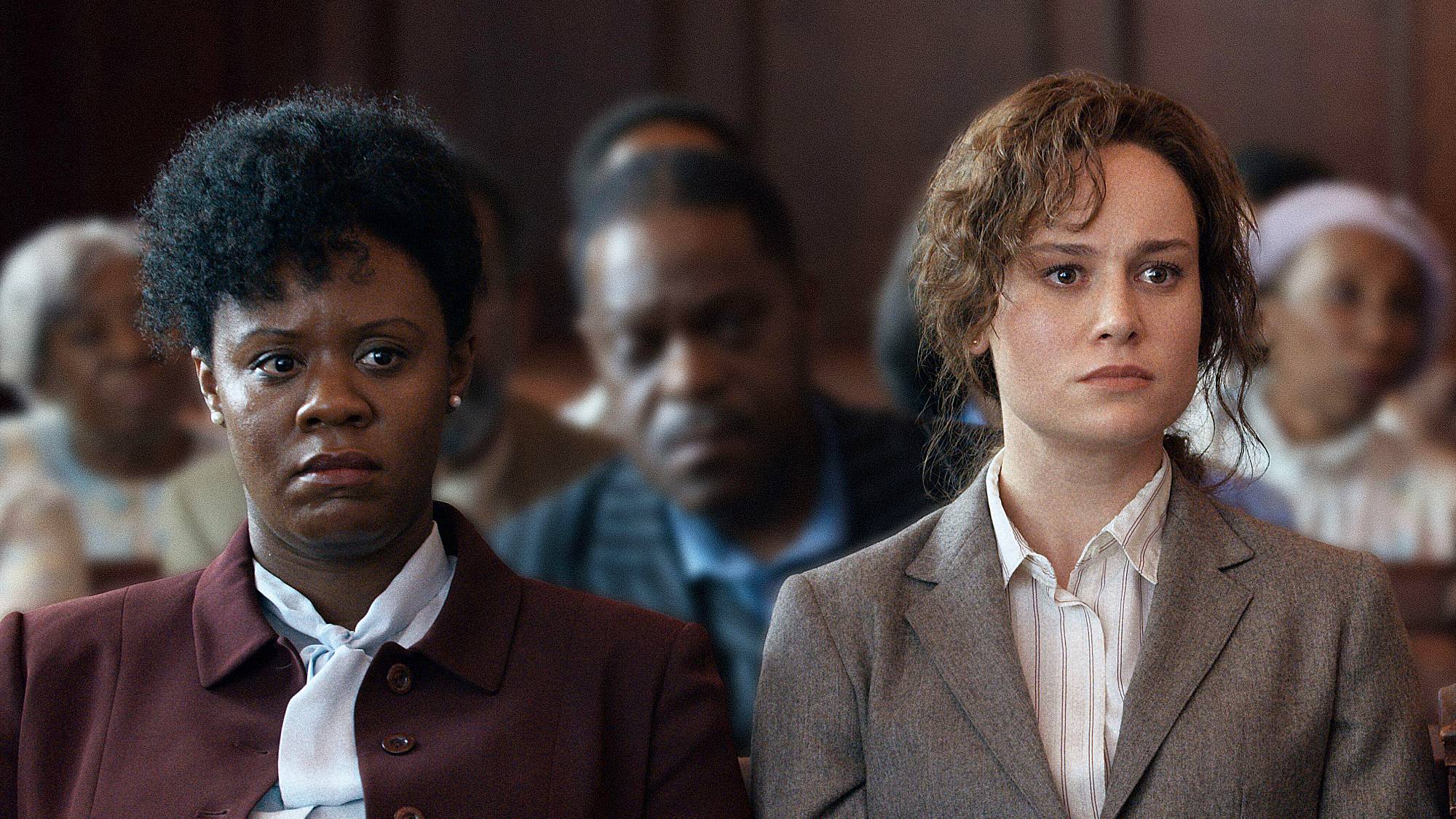 אנדרן וורד-האמונד וברי לארסון ב- "רק רחמים" סרט (2019)